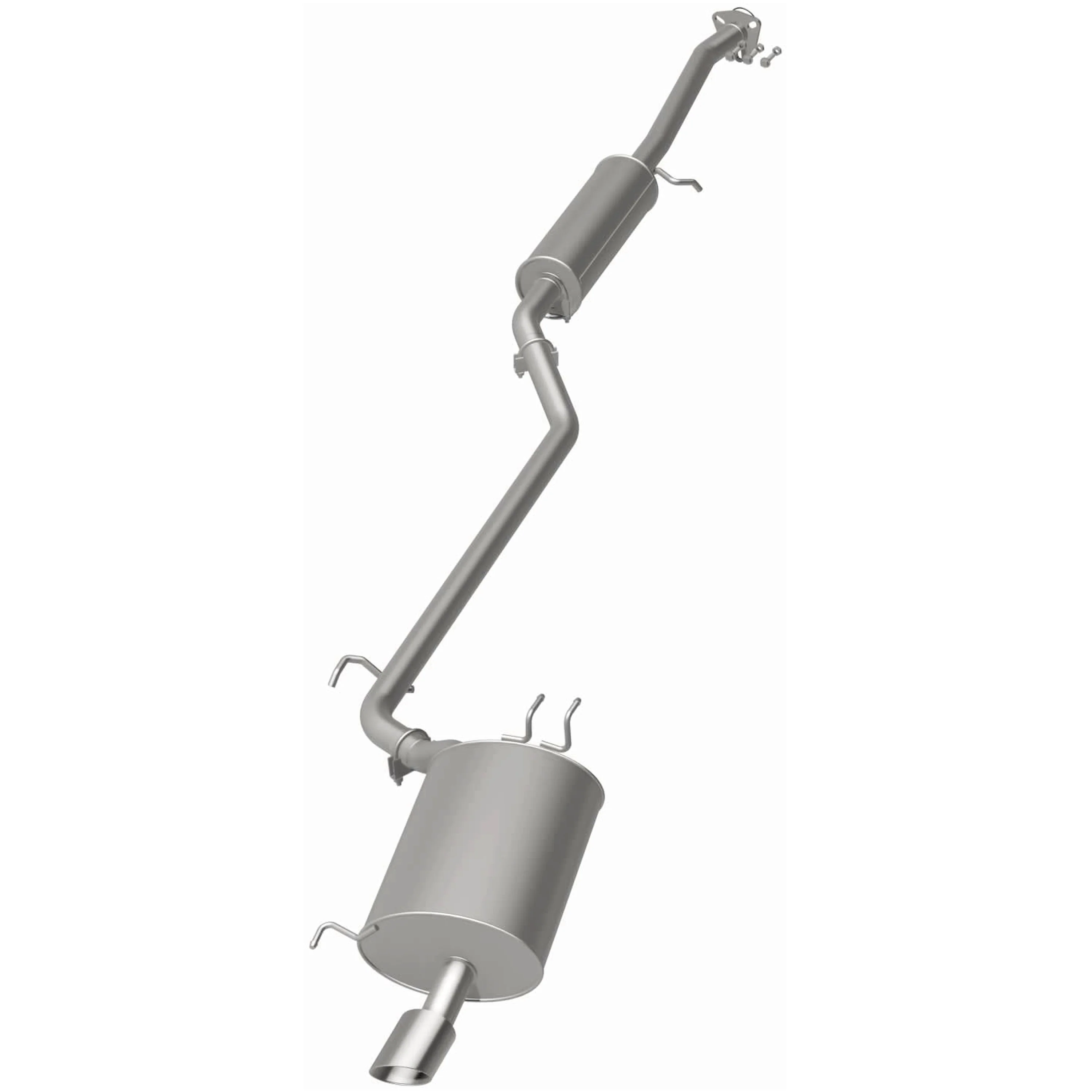 BRExhaust 2008-2012 Honda Accord 2.4L Direct-Fit Exhaust System Kit 106-0572 - Image 3