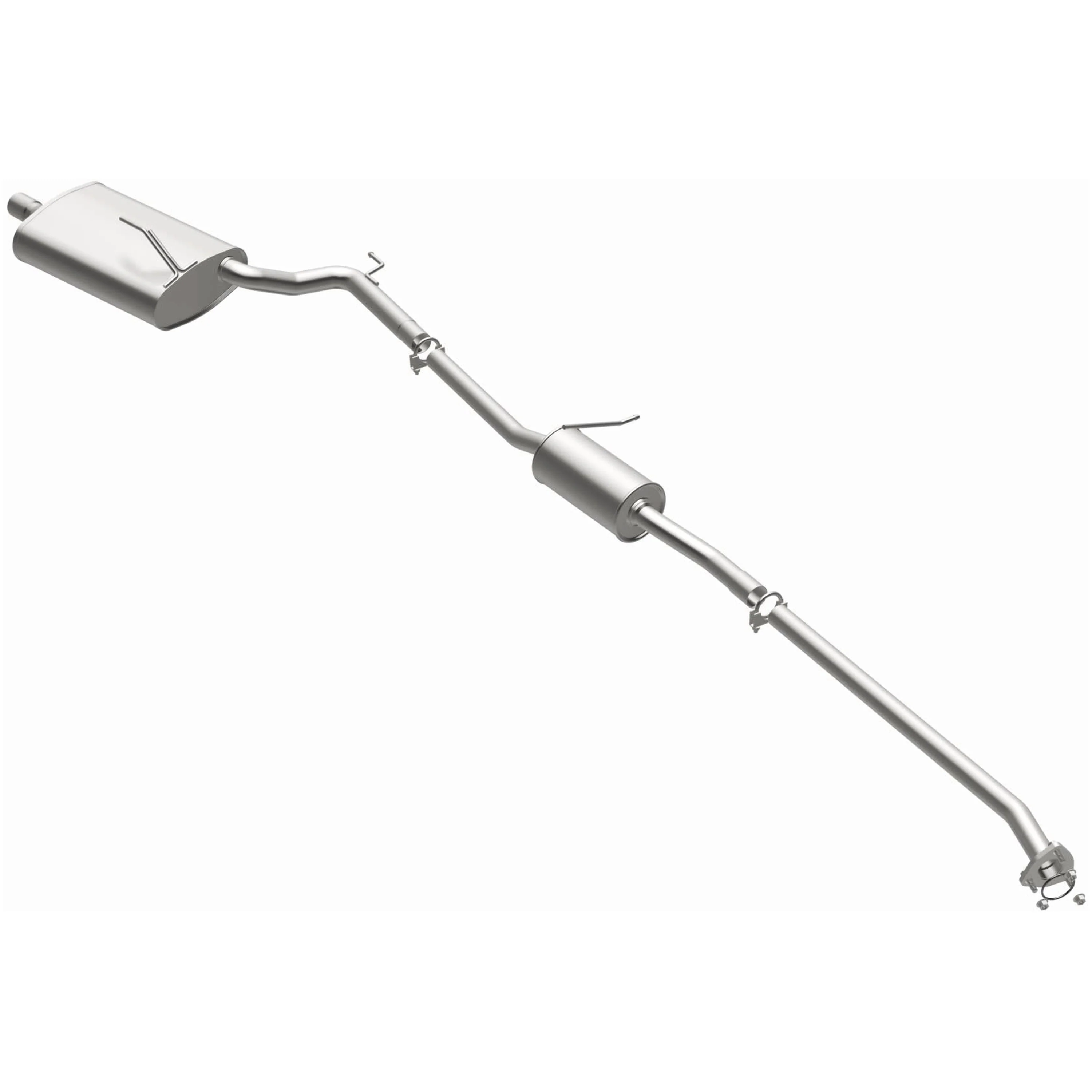 BRExhaust 2003-2007 Honda Accord 2.4L Direct-Fit Exhaust System Kit 106-0585 - Image 2