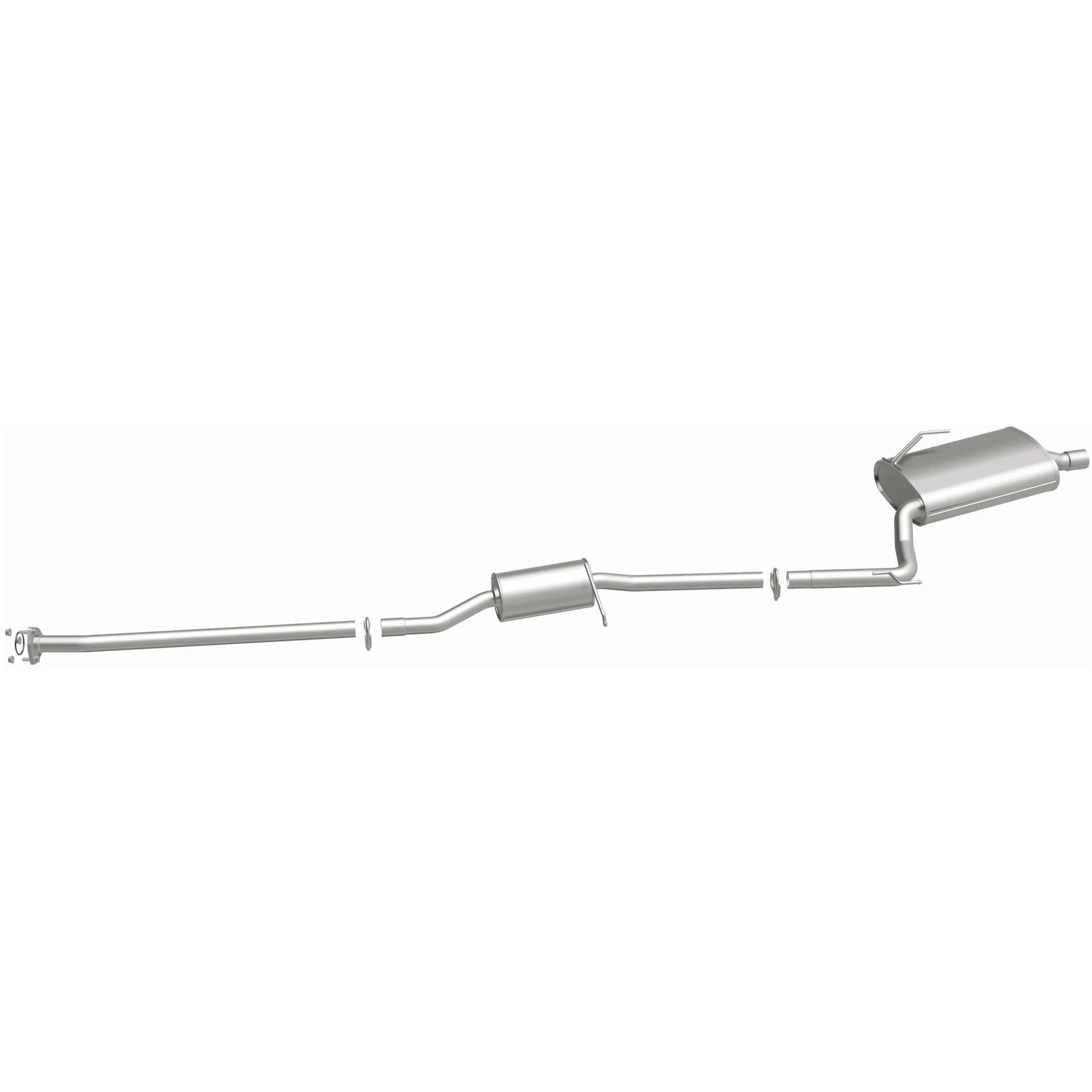 BRExhaust 2003-2007 Honda Accord 2.4L Direct-Fit Exhaust System Kit 106-0585 - Image 5