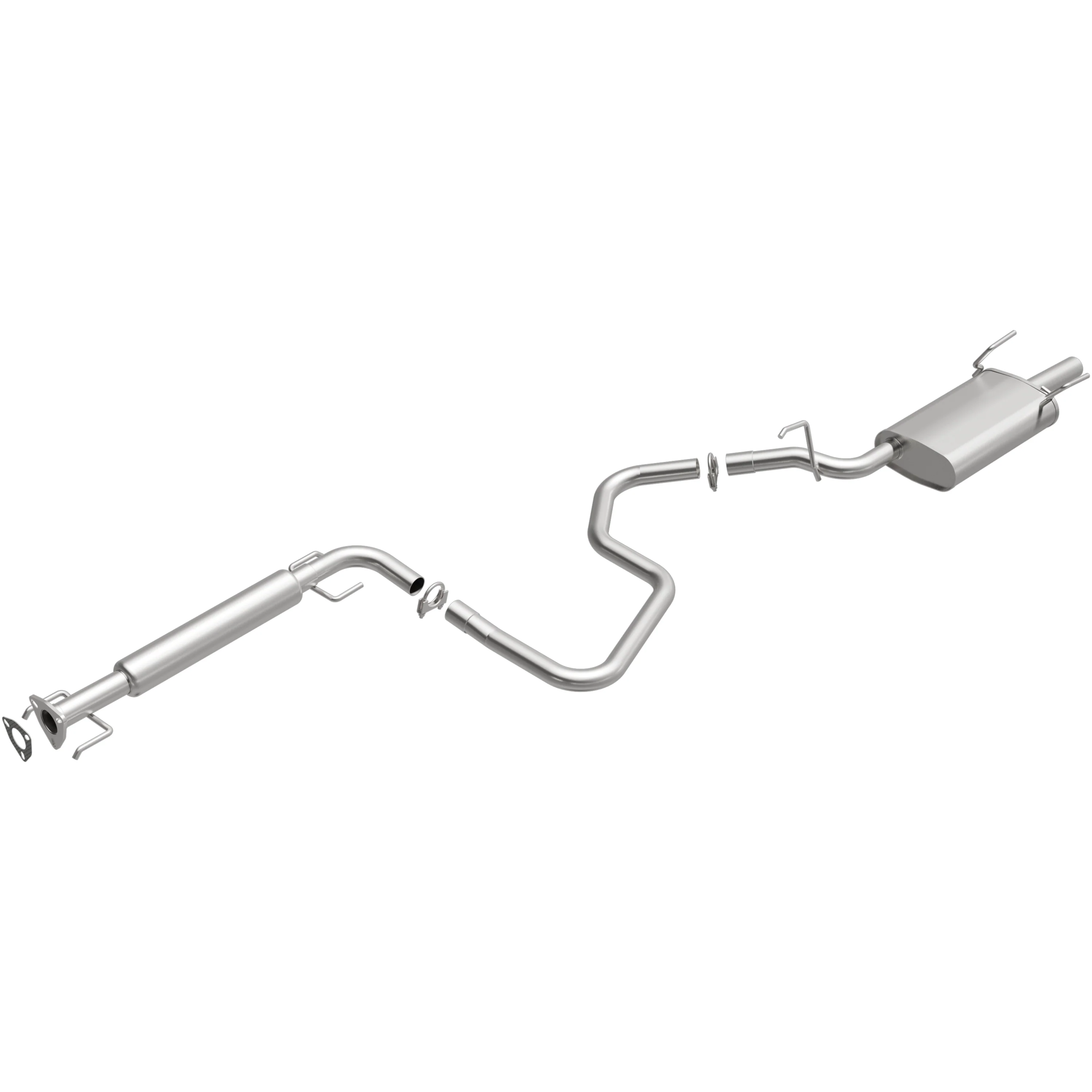 BRExhaust Direct-Fit Exhaust System Kit 106-0587 - Image 2