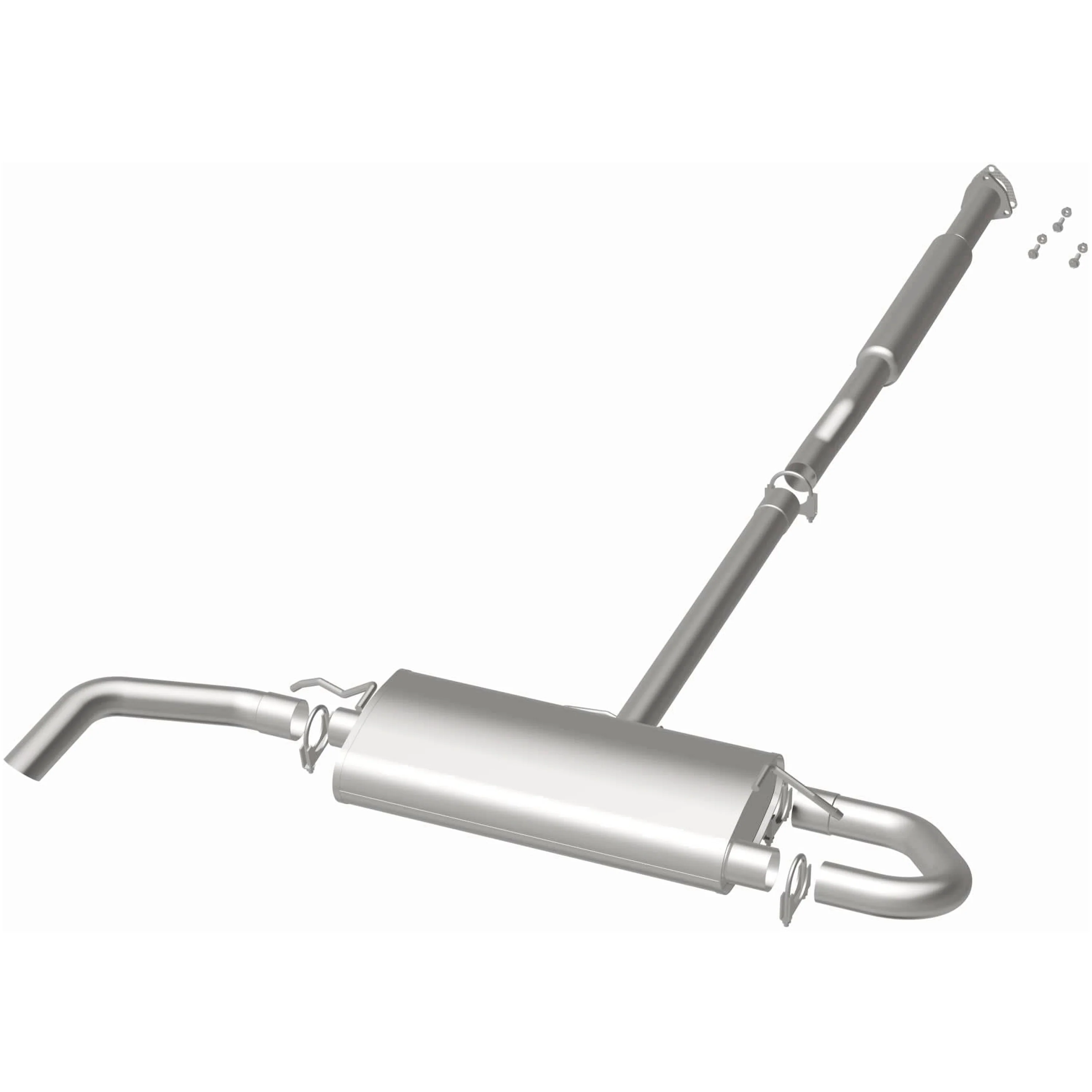 BRExhaust 2007-2009 Chevrolet Equinox 3.4L | 2007-2009 Pontiac Torrent 3.4L Direct-Fit Exhaust System Kit 106-0594 - Image 3
