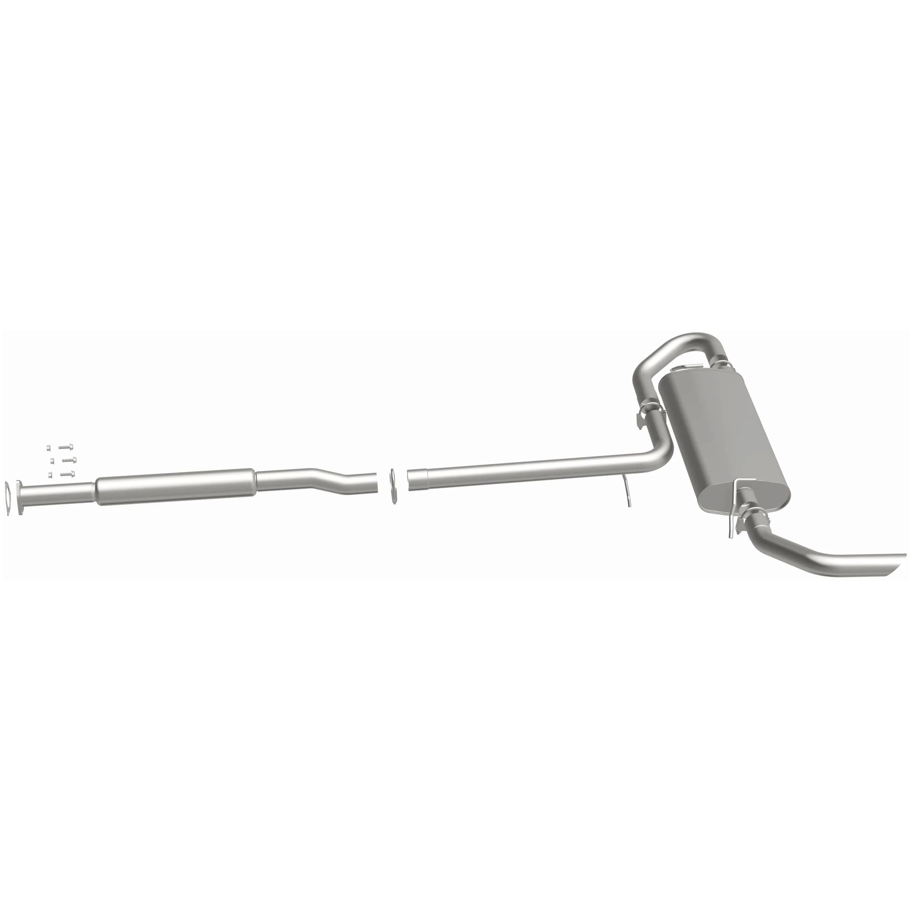 BRExhaust 2007-2009 Chevrolet Equinox 3.4L | 2007-2009 Pontiac Torrent 3.4L Direct-Fit Exhaust System Kit 106-0594 - Image 5