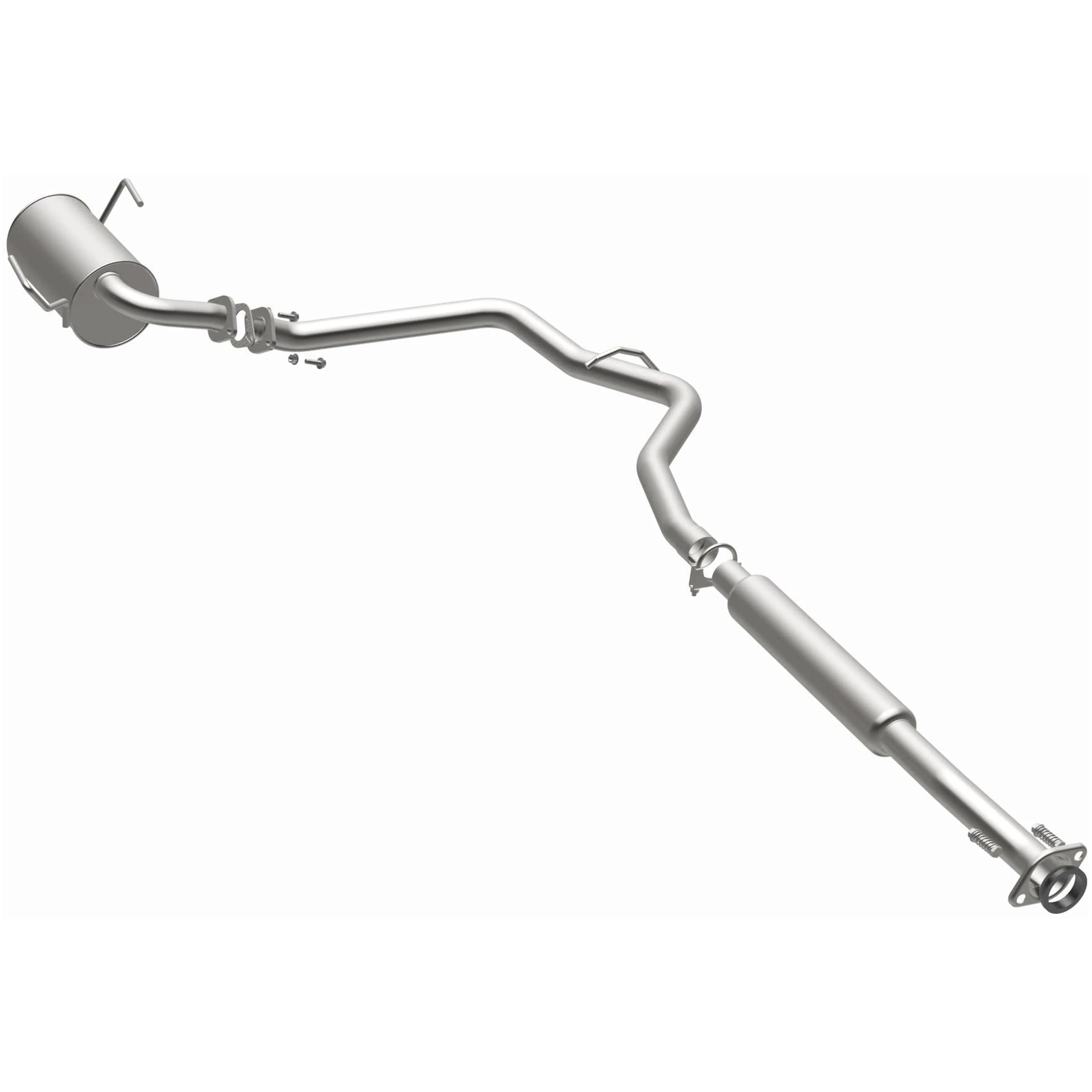 BRExhaust 2014-2018 Subaru Forester 2.5L Direct-Fit Exhaust System Kit 106-0596 - Image 2