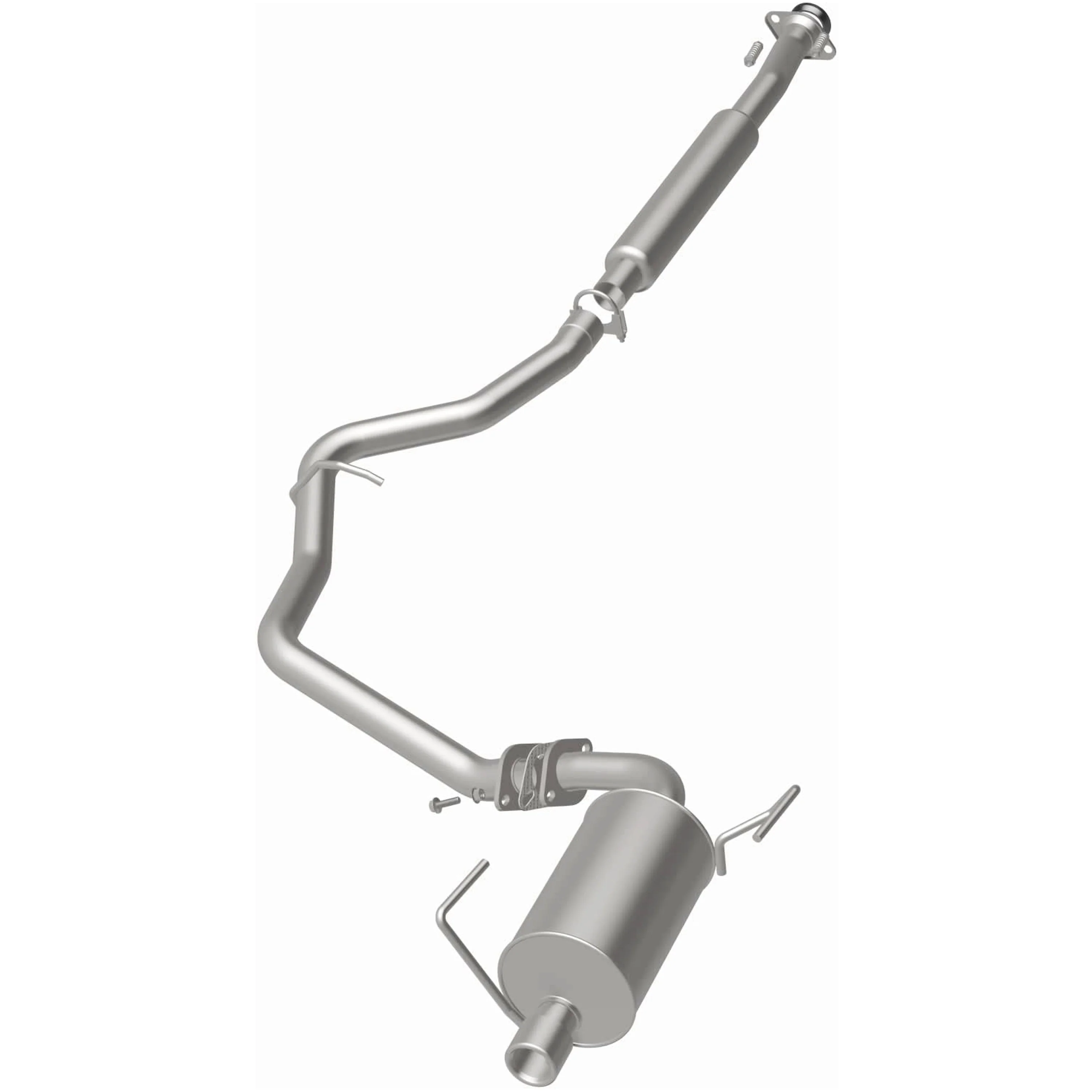 BRExhaust 2014-2018 Subaru Forester 2.5L Direct-Fit Exhaust System Kit 106-0596 - Image 3