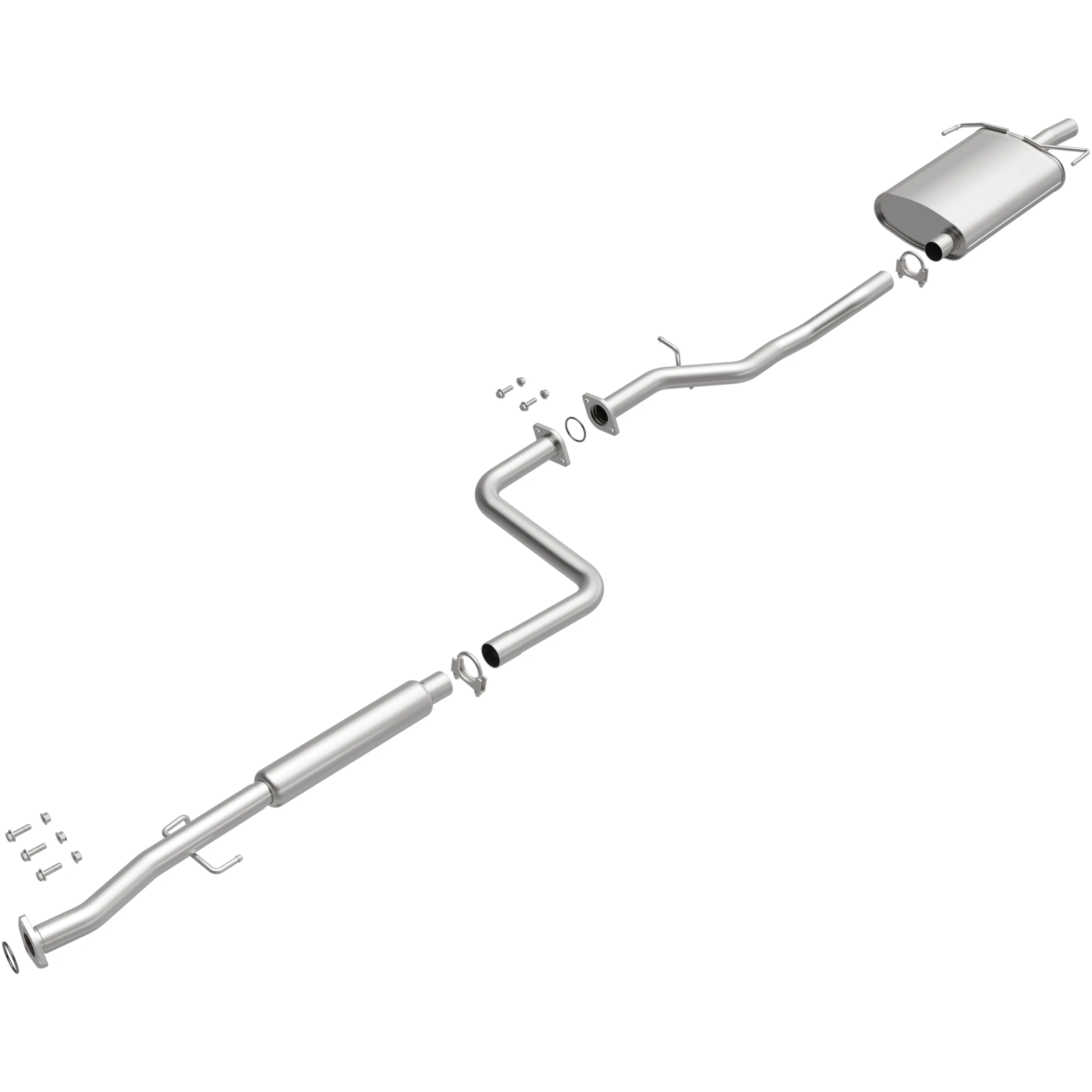 BRExhaust 1997-1999 Acura CL 3.0L Direct-Fit Exhaust System Kit 106-0603 - Image 4