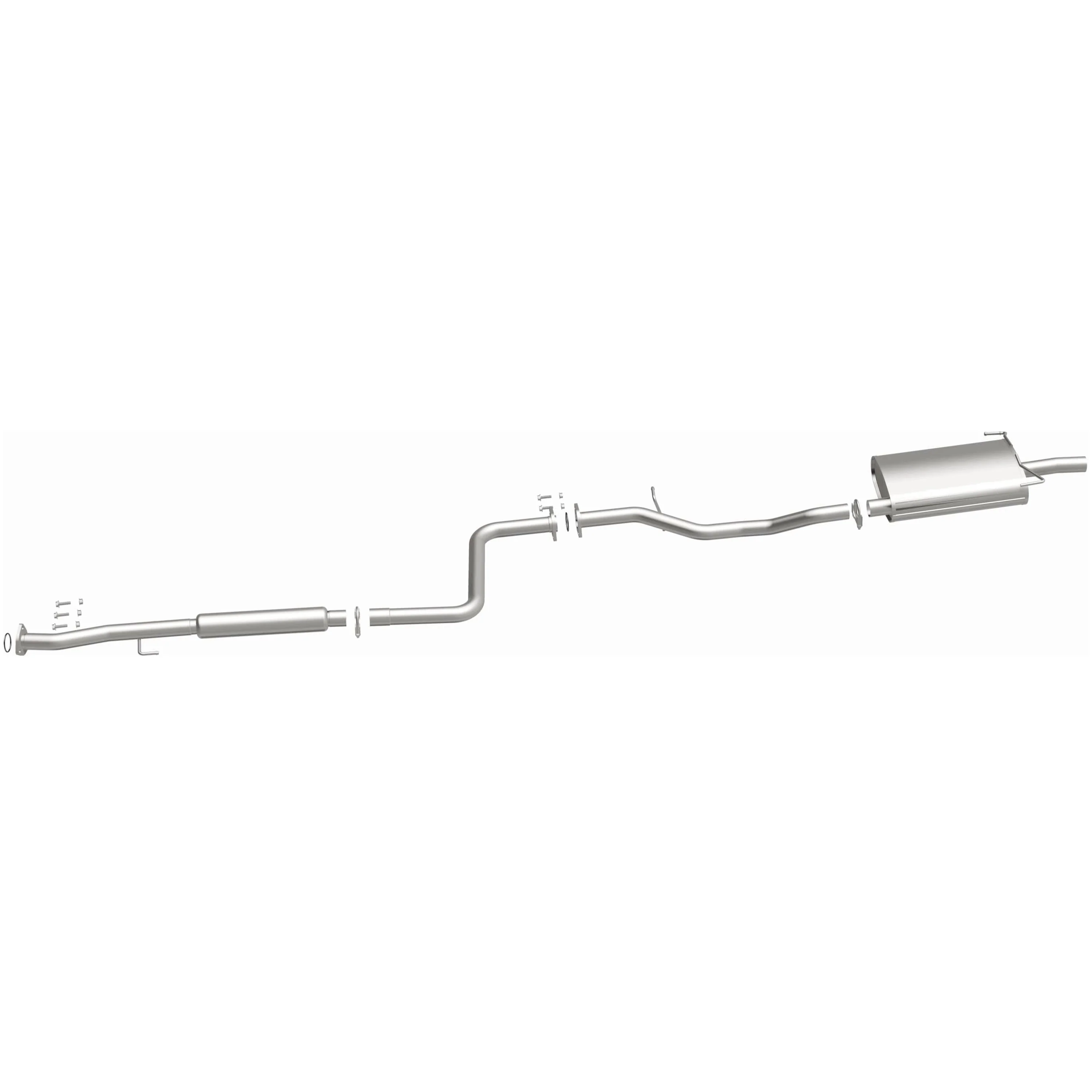 BRExhaust 1997-1999 Acura CL 3.0L Direct-Fit Exhaust System Kit 106-0603 - Image 5