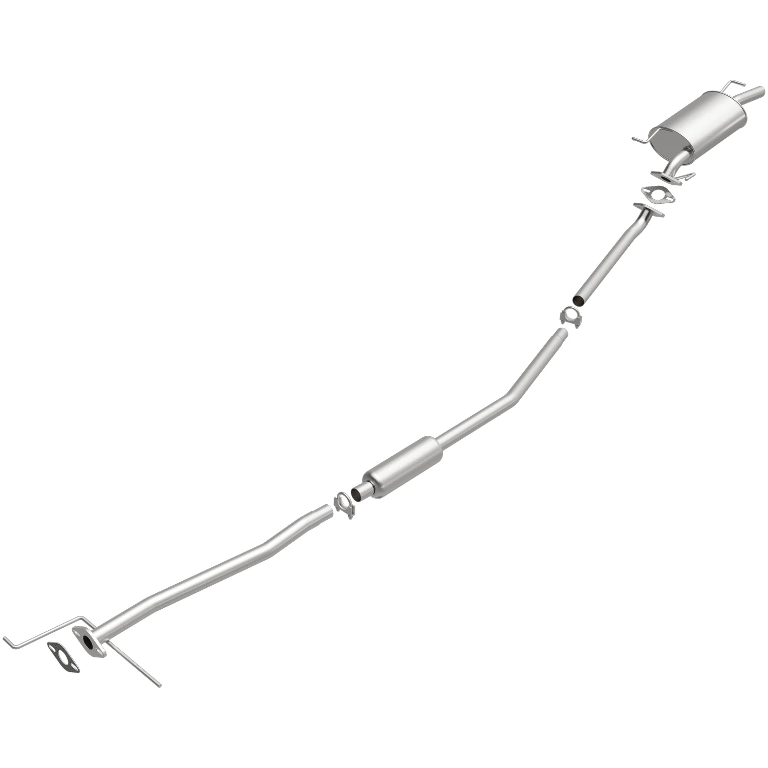 BRExhaust Direct-Fit Exhaust System Kit 106-0605 - Image 2