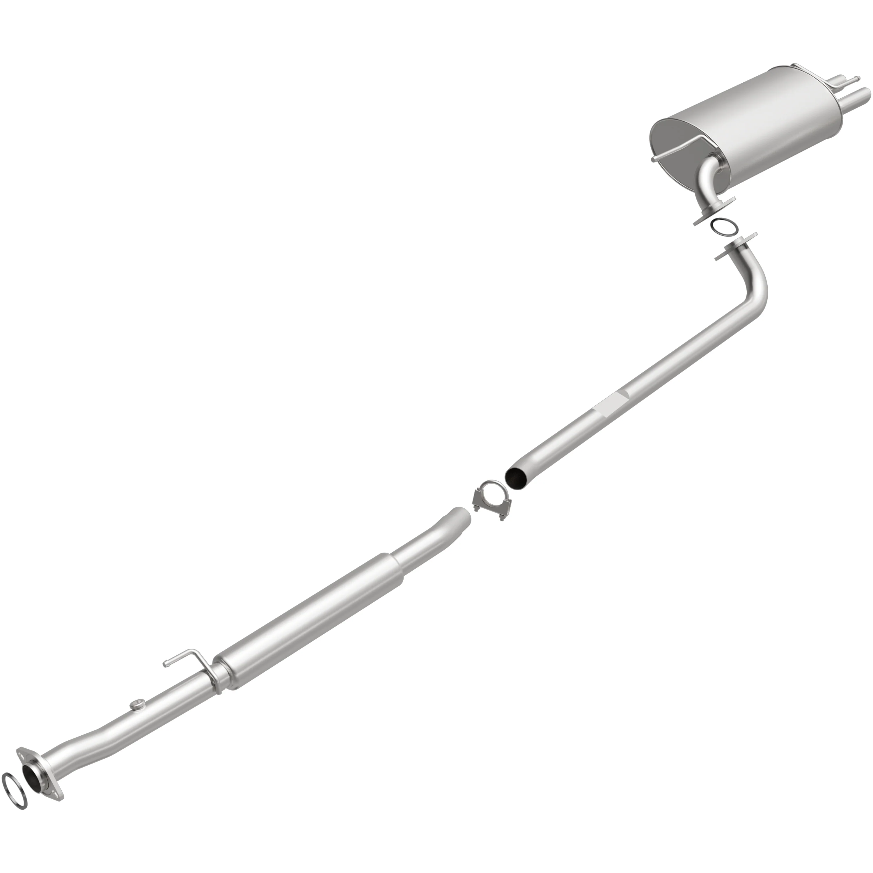 BRExhaust 1995-1996 Lexus ES300 3.0L | 1995-1996 Toyota Camry 3.0L Direct-Fit Exhaust System Kit 106-0609 - Image 2