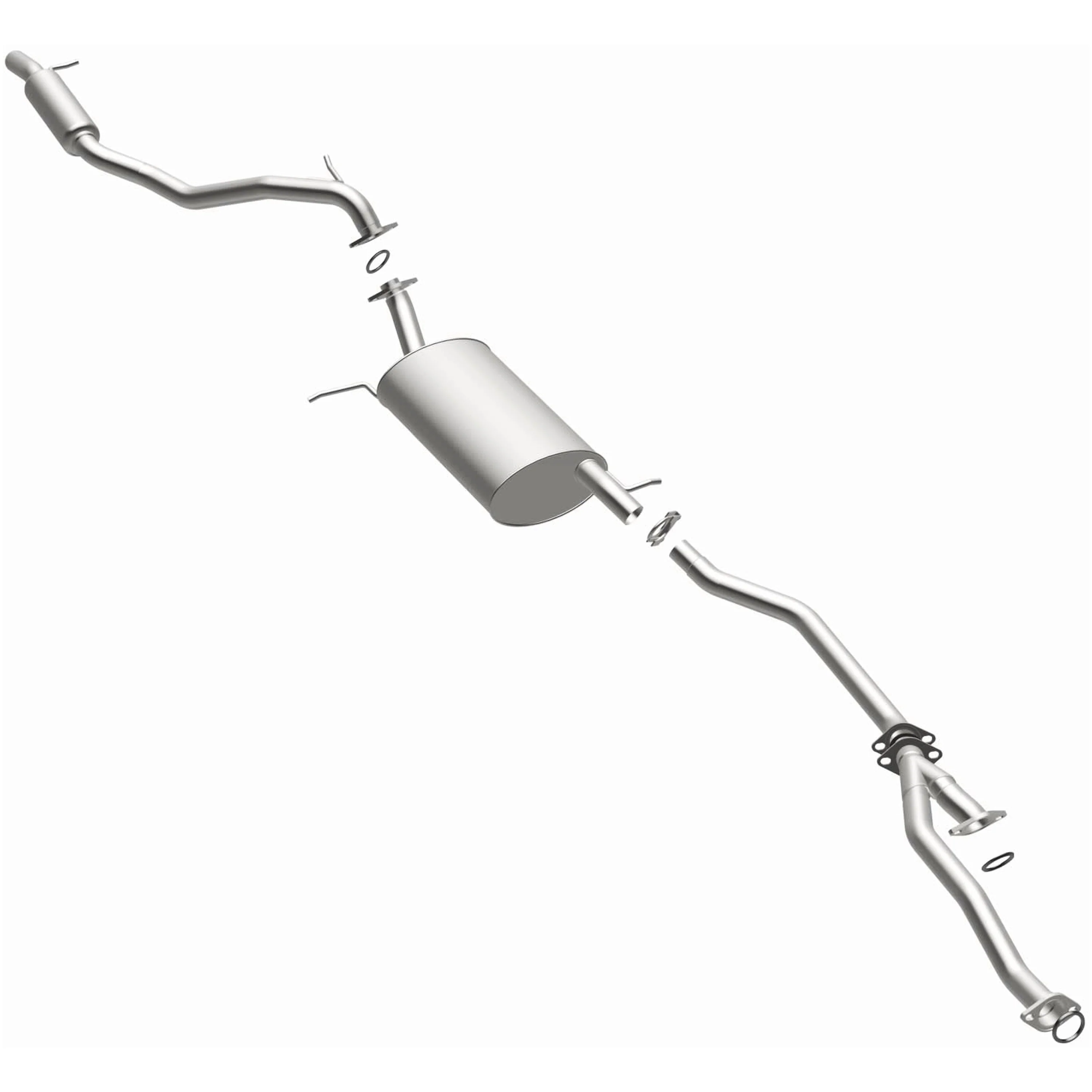 BRExhaust 2002-2006 Mazda MPV 3.0L Direct-Fit Exhaust System Kit 106-0611 - Image 2
