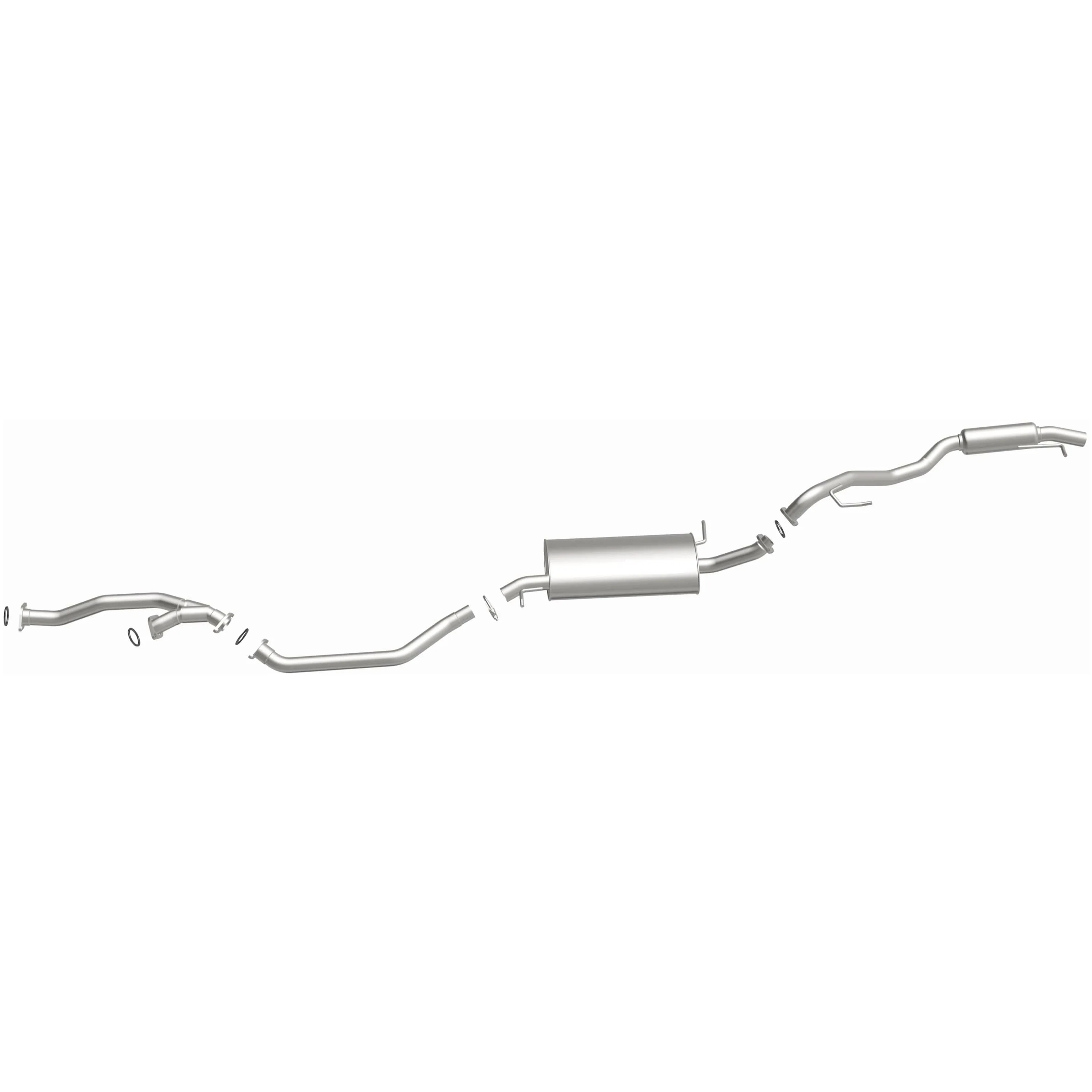 BRExhaust 2002-2006 Mazda MPV 3.0L Direct-Fit Exhaust System Kit 106-0611 - Image 5
