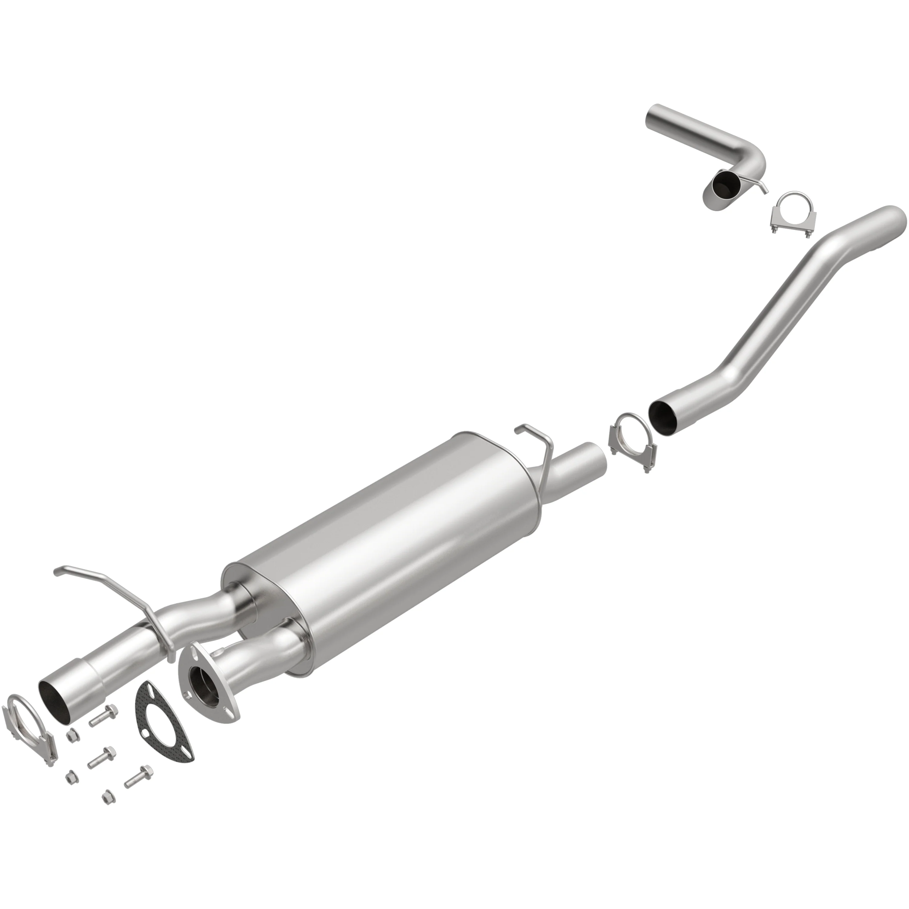 BRExhaust 2001-2002 Chevrolet Express 3500 5.7L | 2001-2002 GMC Savana 3500 5.7L Direct-Fit Exhaust System Kit 106-0615 - Image 4