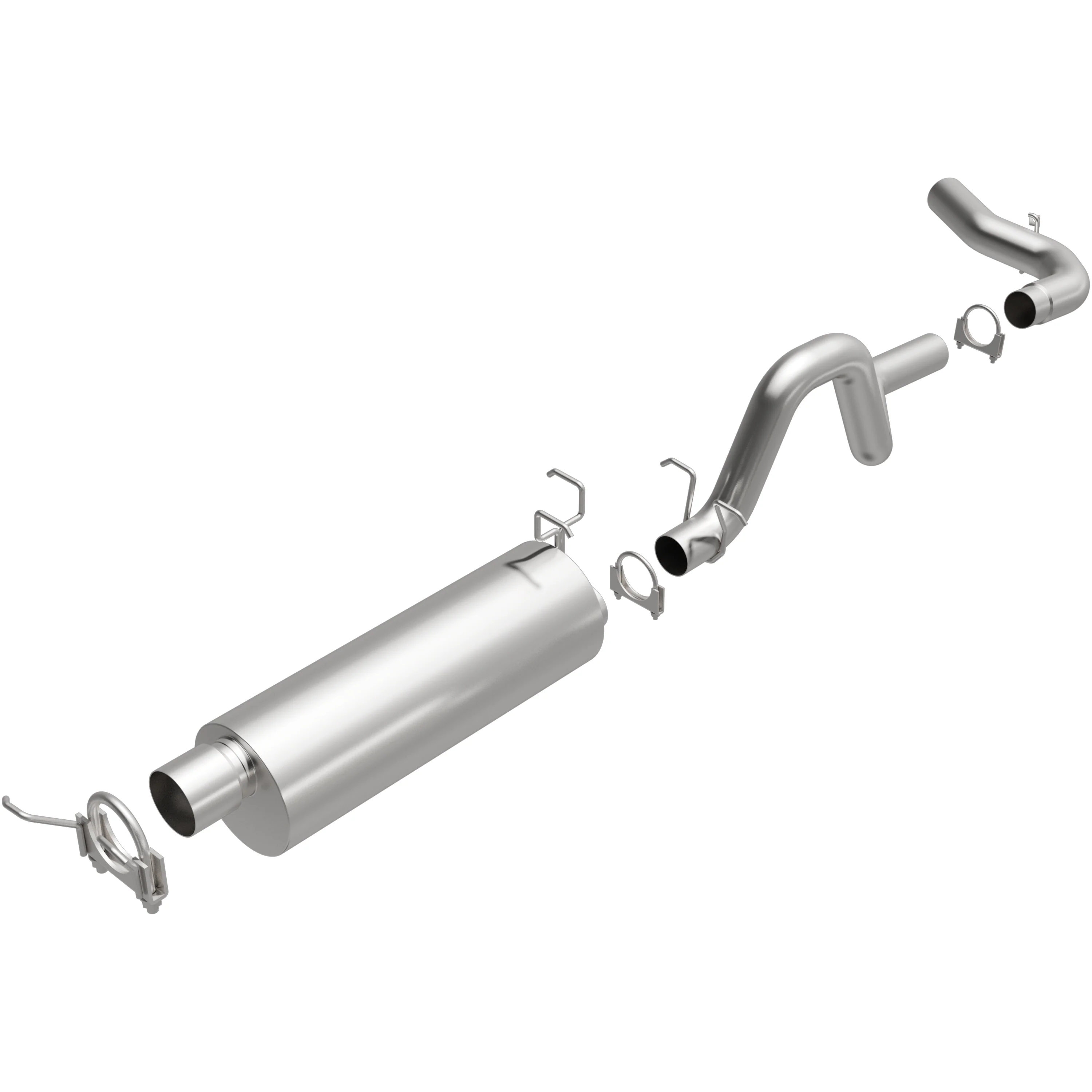 BRExhaust 1994-1996 Dodge Ram 2500 5.9L | 1994-1996 Dodge Ram 3500 5.9L Direct-Fit Exhaust System Kit 106-0619 - Image 2