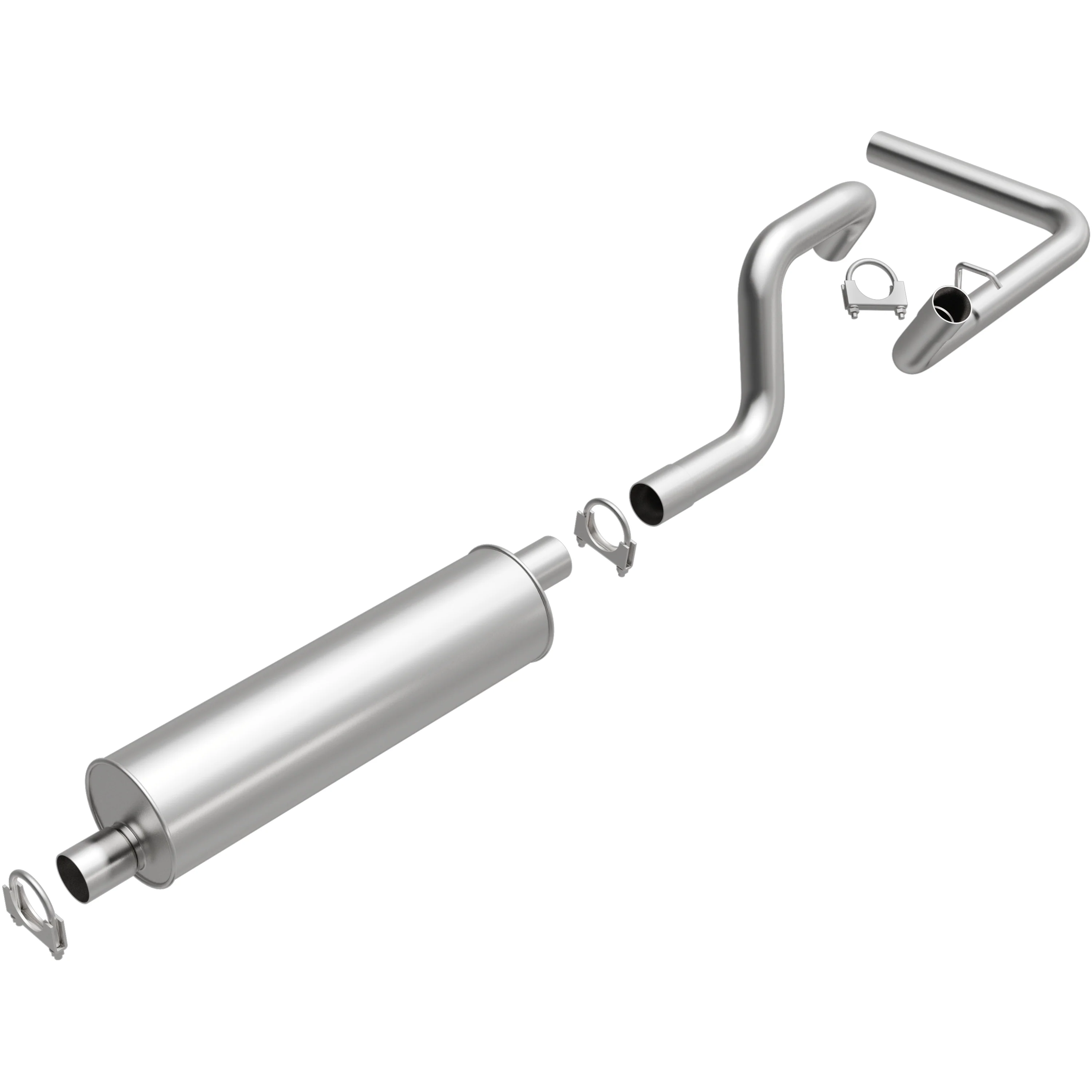 BRExhaust 1992-1996 Ford Bronco 5.8L Direct-Fit Exhaust System Kit 106-0620 - Image 4