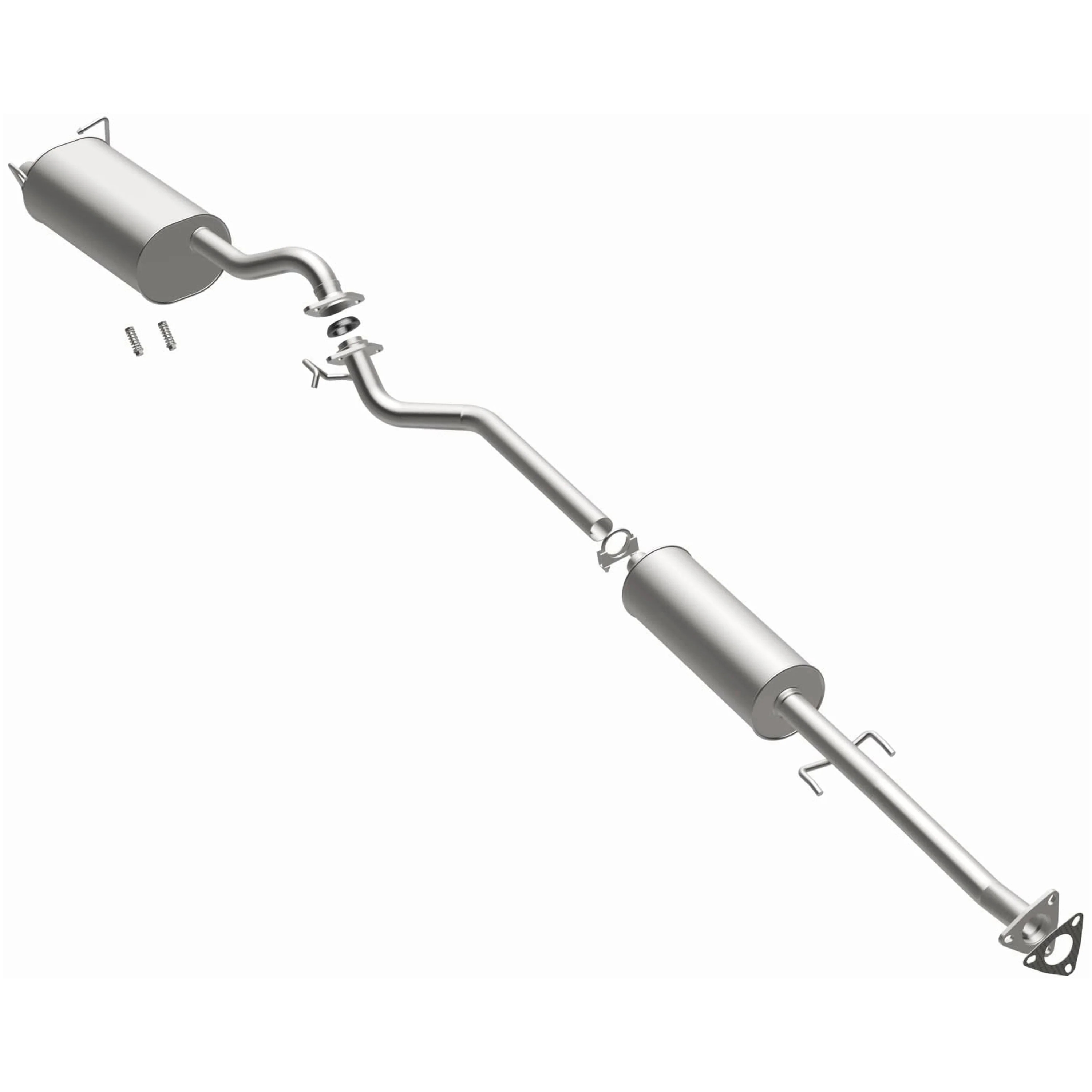 BRExhaust 2012-2016 Honda CR-V 2.4L Direct-Fit Exhaust System Kit 106-0621 - Image 2