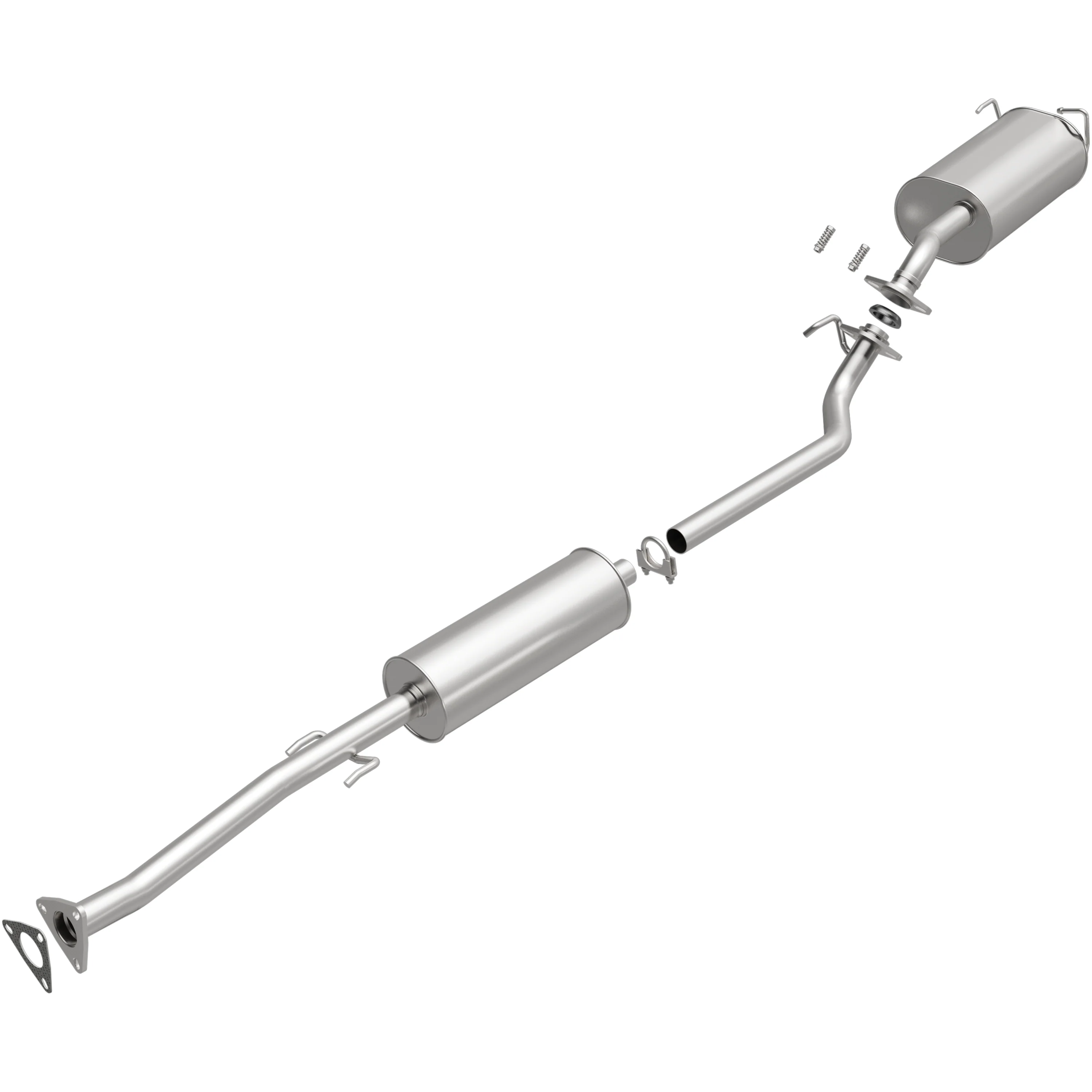 BRExhaust 2012-2016 Honda CR-V 2.4L Direct-Fit Exhaust System Kit 106-0621 - Image 4