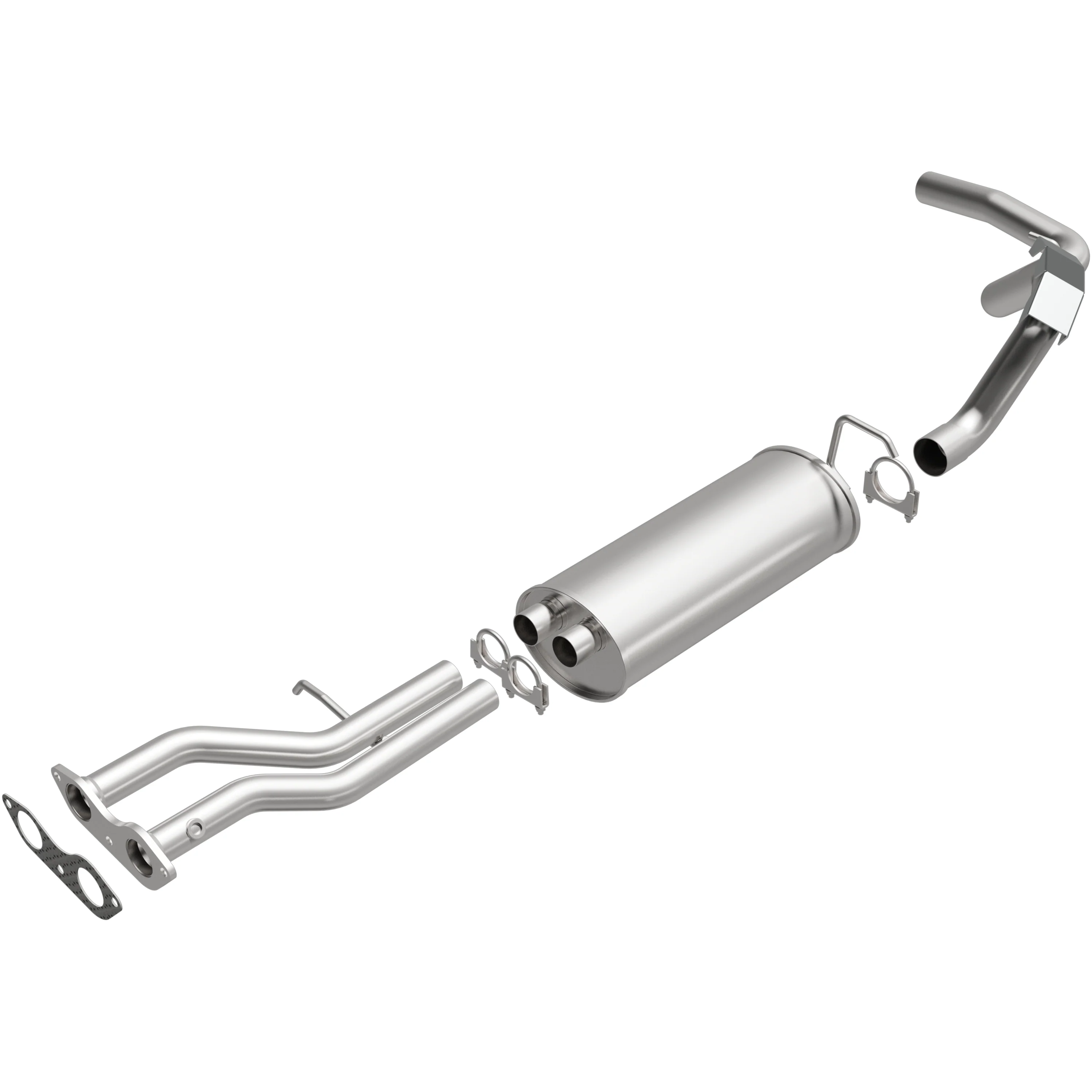 BRExhaust 1996-1999 Chevrolet Tahoe 5.7L | 1996-1997 GMC Yukon 5.7L Direct-Fit Exhaust System Kit 106-0625 - Image 2