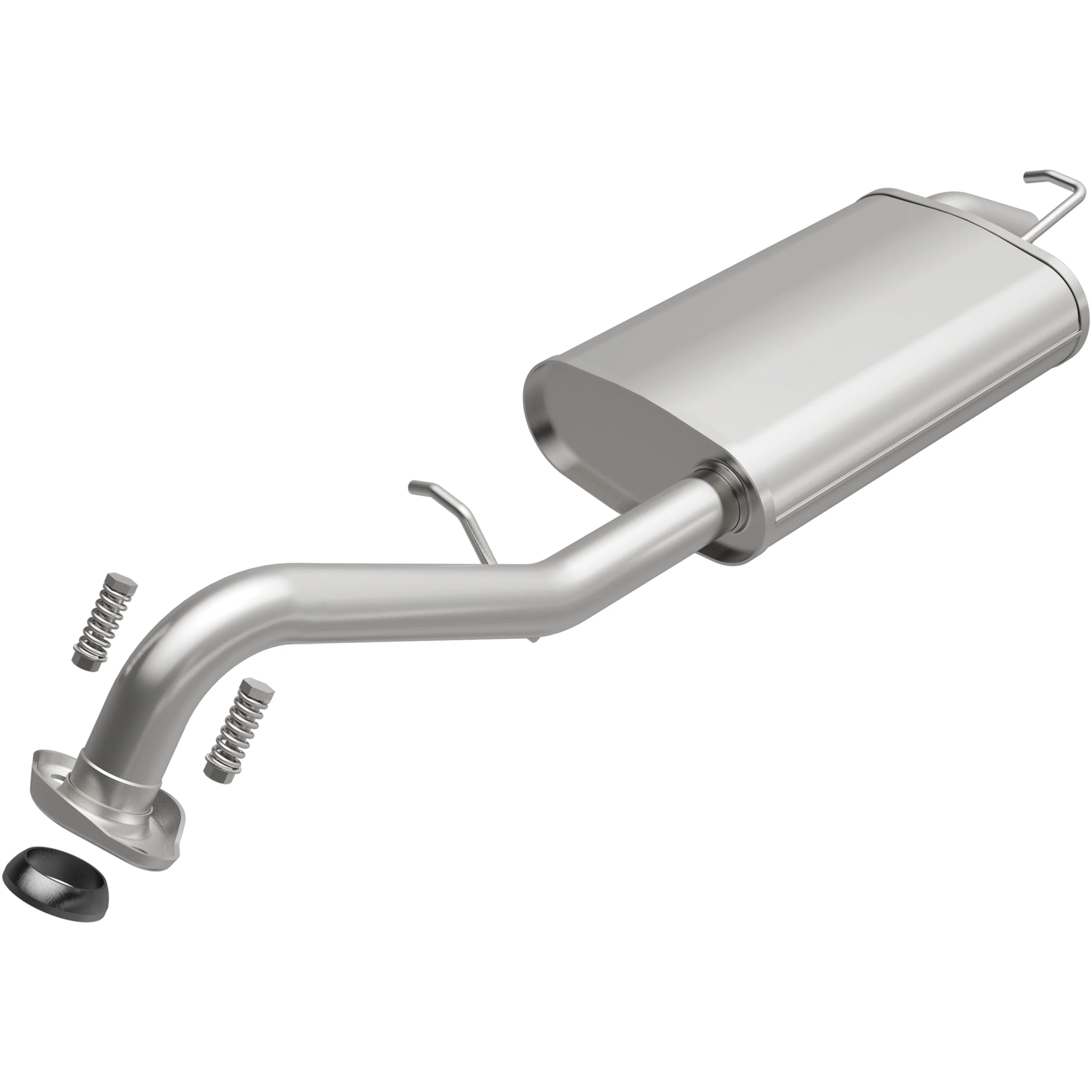 BRExhaust 2003-2013 Toyota Corolla 1.8L Direct-Fit Exhaust System Kit 106-0626 - Image 4