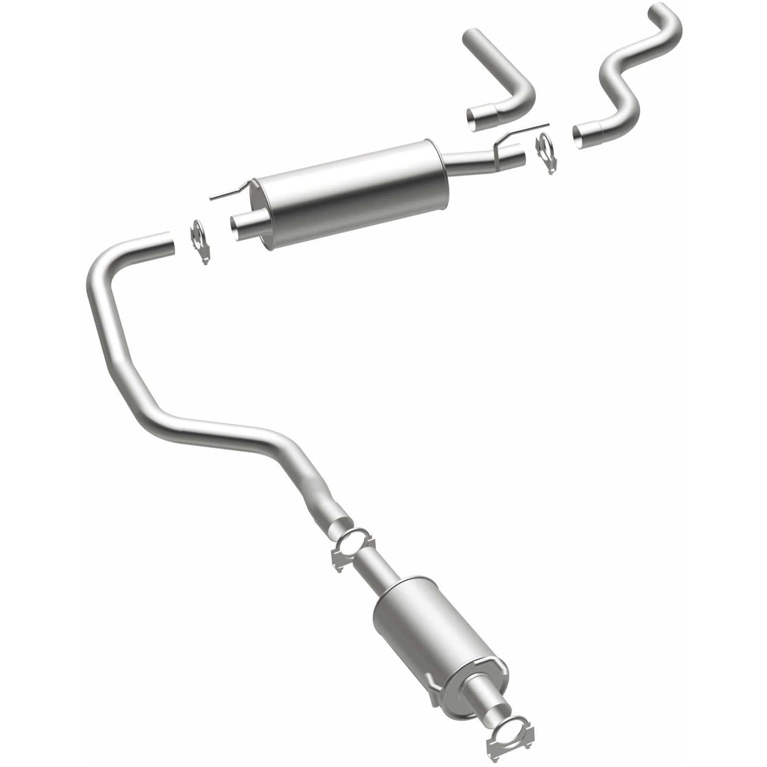 BRExhaust Direct-Fit Exhaust System Kit 106-0631 - Image 2