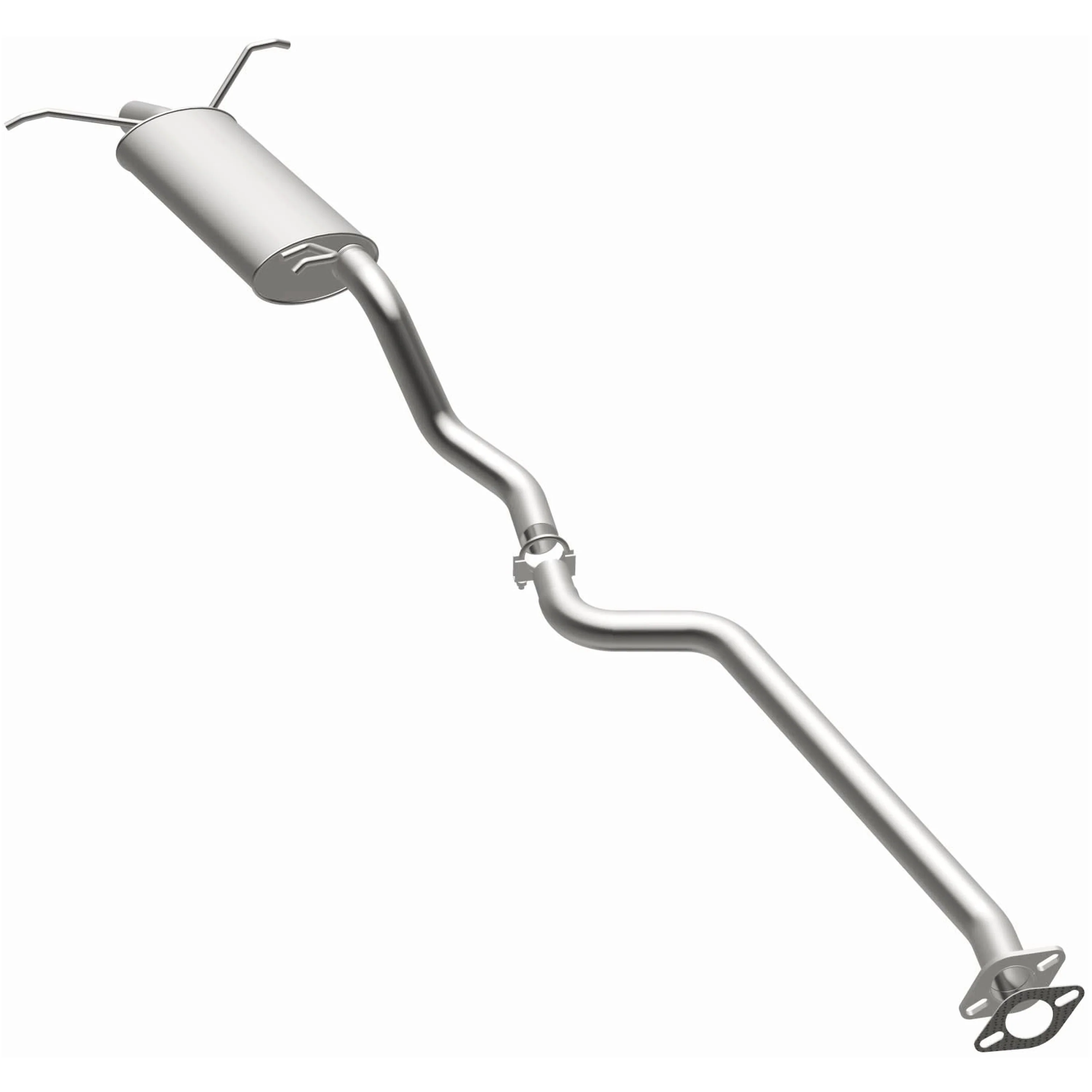 BRExhaust 2001-2006 Hyundai Santa Fe 2.7L Direct-Fit Exhaust System Kit 106-0636 - Image 2