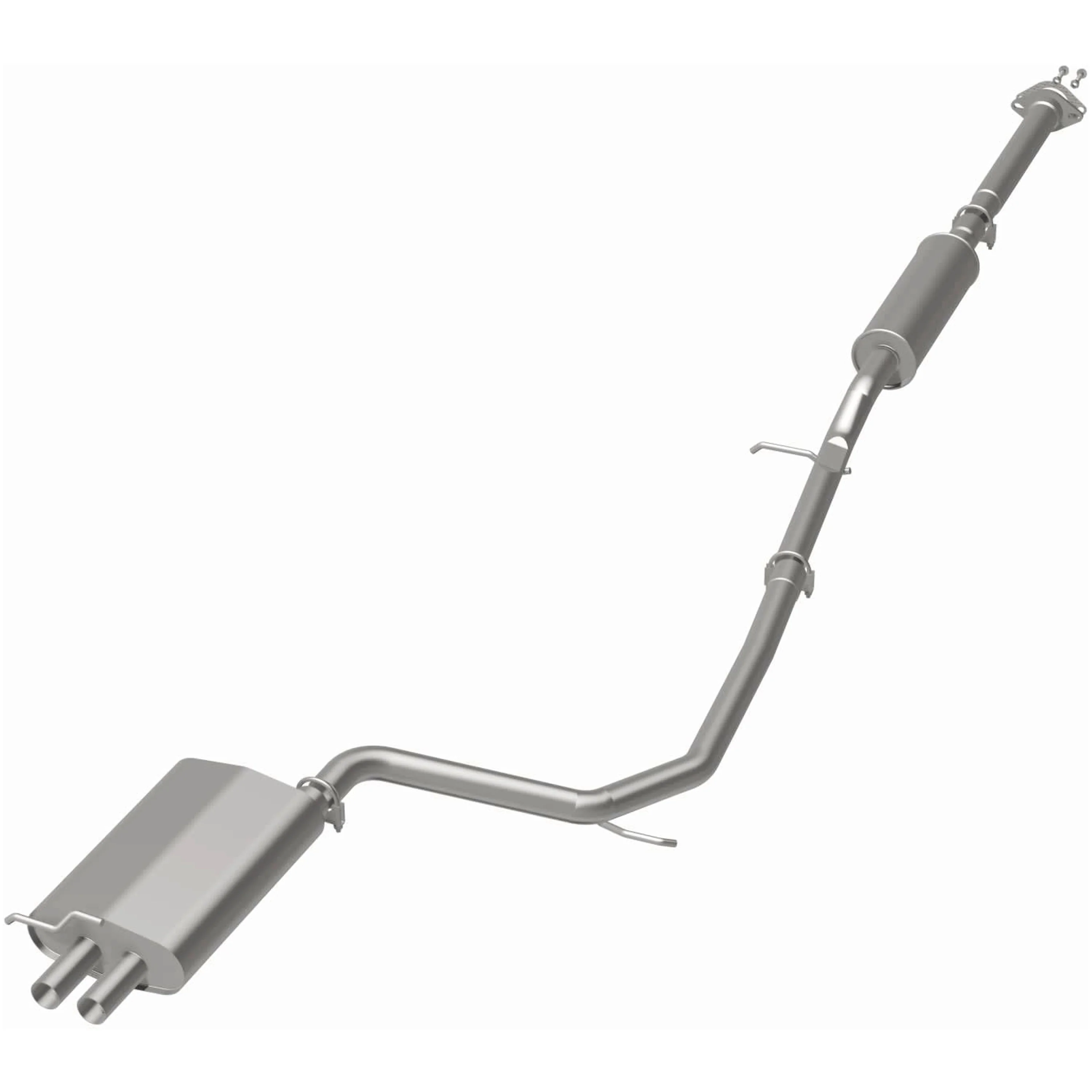 BRExhaust 2008-2012 Ford Taurus 3.5L | 2008-2009 Mercury Sable 3.5L Direct-Fit Exhaust System Kit 106-0639 - Image 3