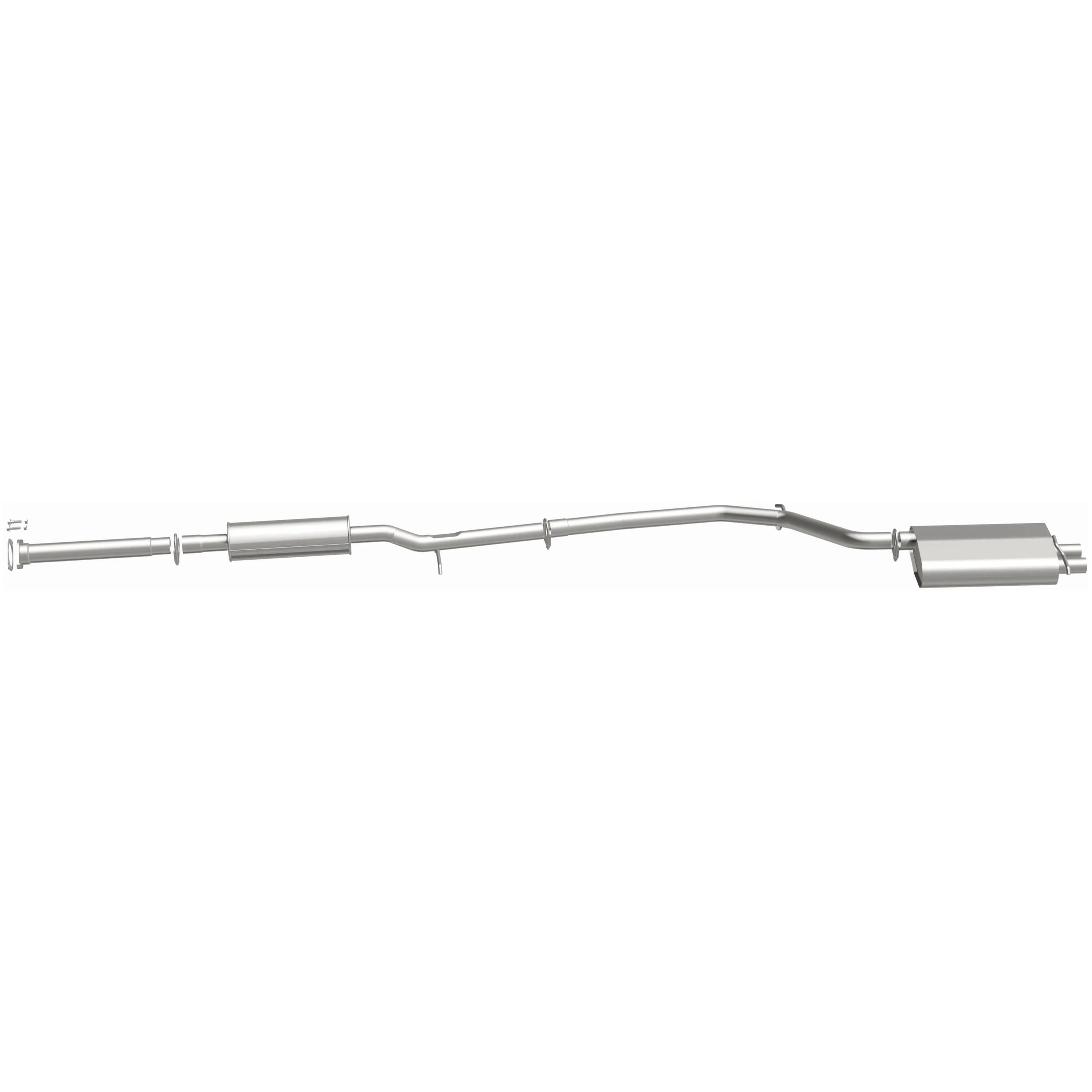 BRExhaust 2008-2012 Ford Taurus 3.5L | 2008-2009 Mercury Sable 3.5L Direct-Fit Exhaust System Kit 106-0639 - Image 5