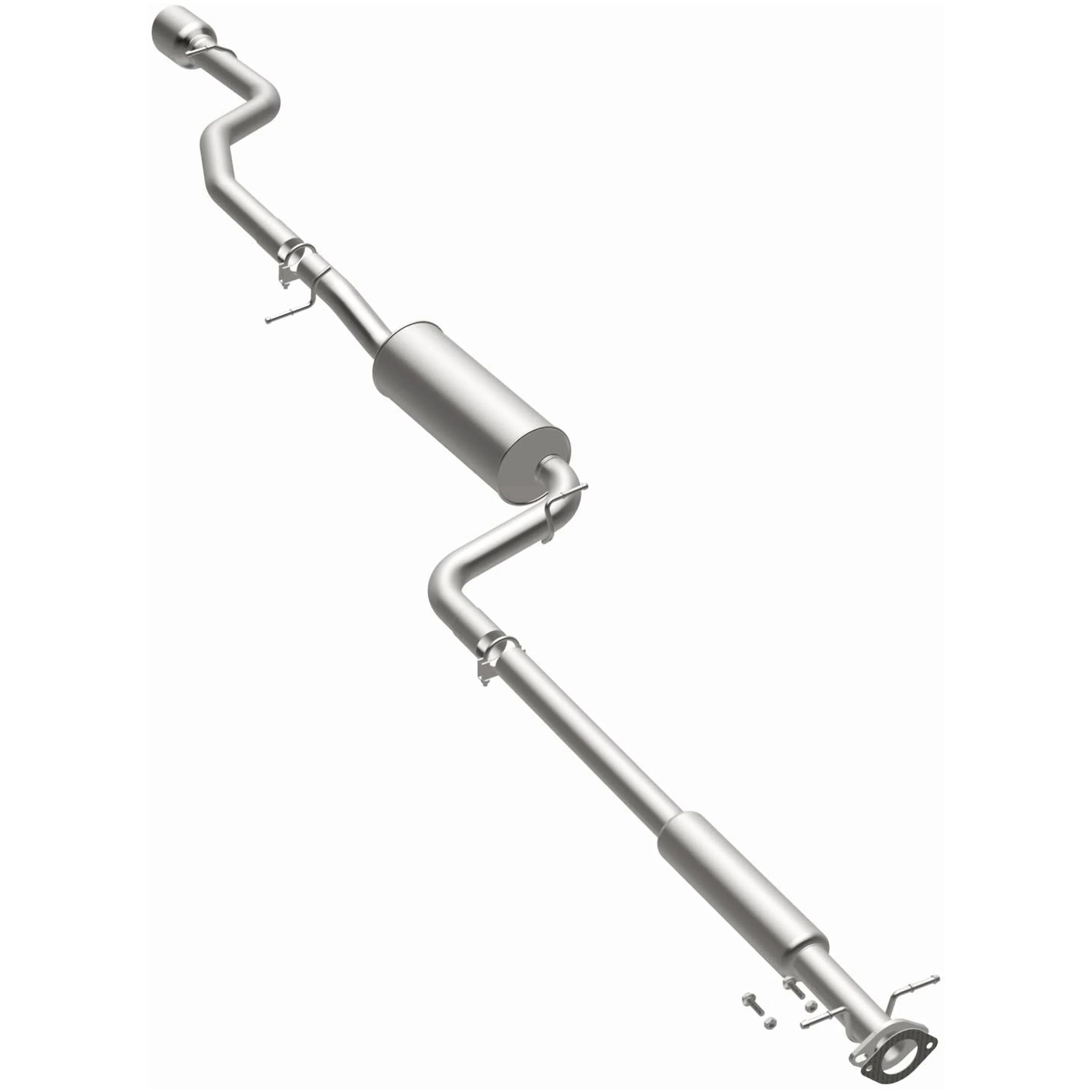 BRExhaust 2008-2011 Ford Focus 2.0L Direct-Fit Exhaust System Kit 106-0645 - Image 2