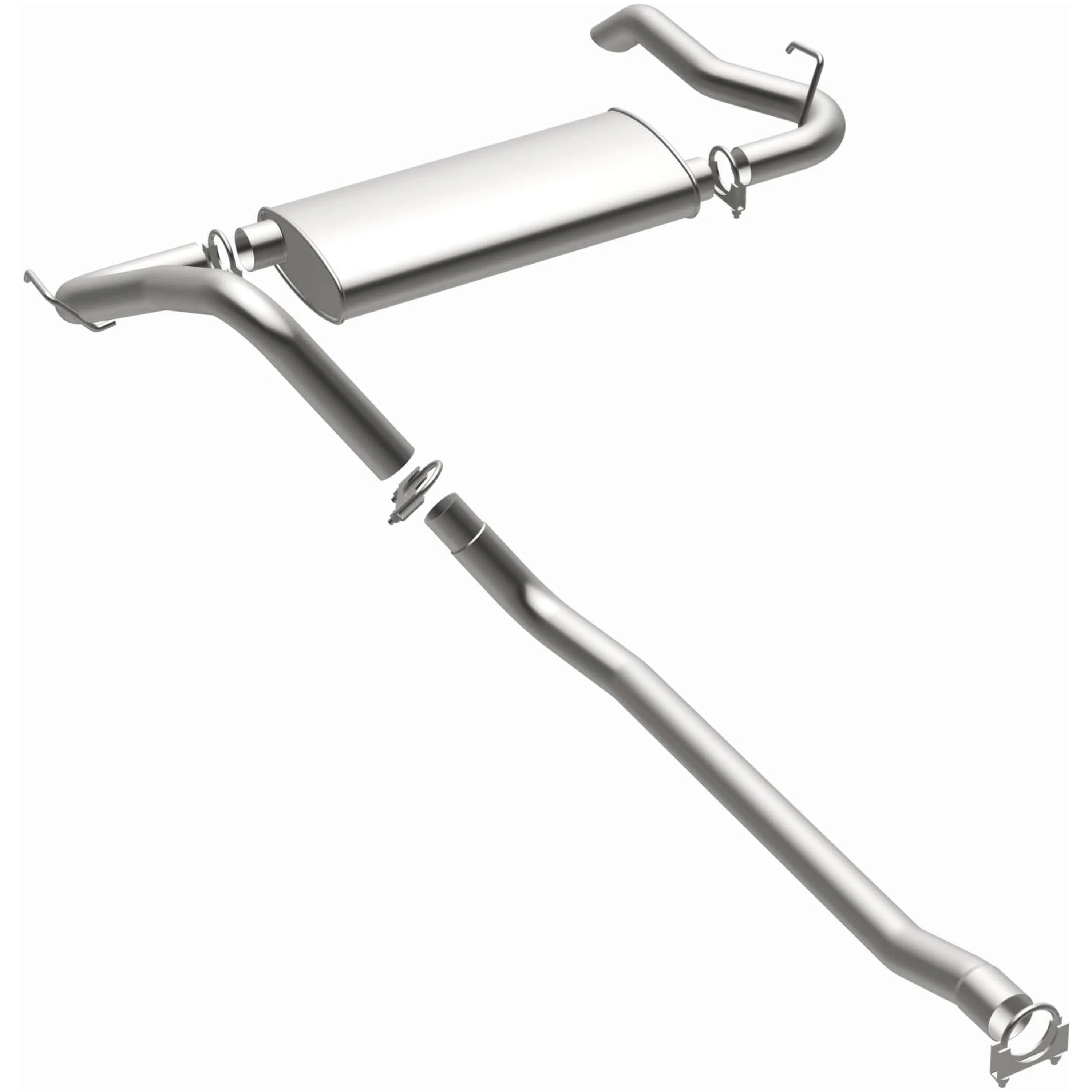 BRExhaust 1998-2002 Chevrolet Camaro 3.8L | 1998-2002 Pontiac Firebird 3.8L Direct-Fit Exhaust System Kit 106-0646 - Image 2