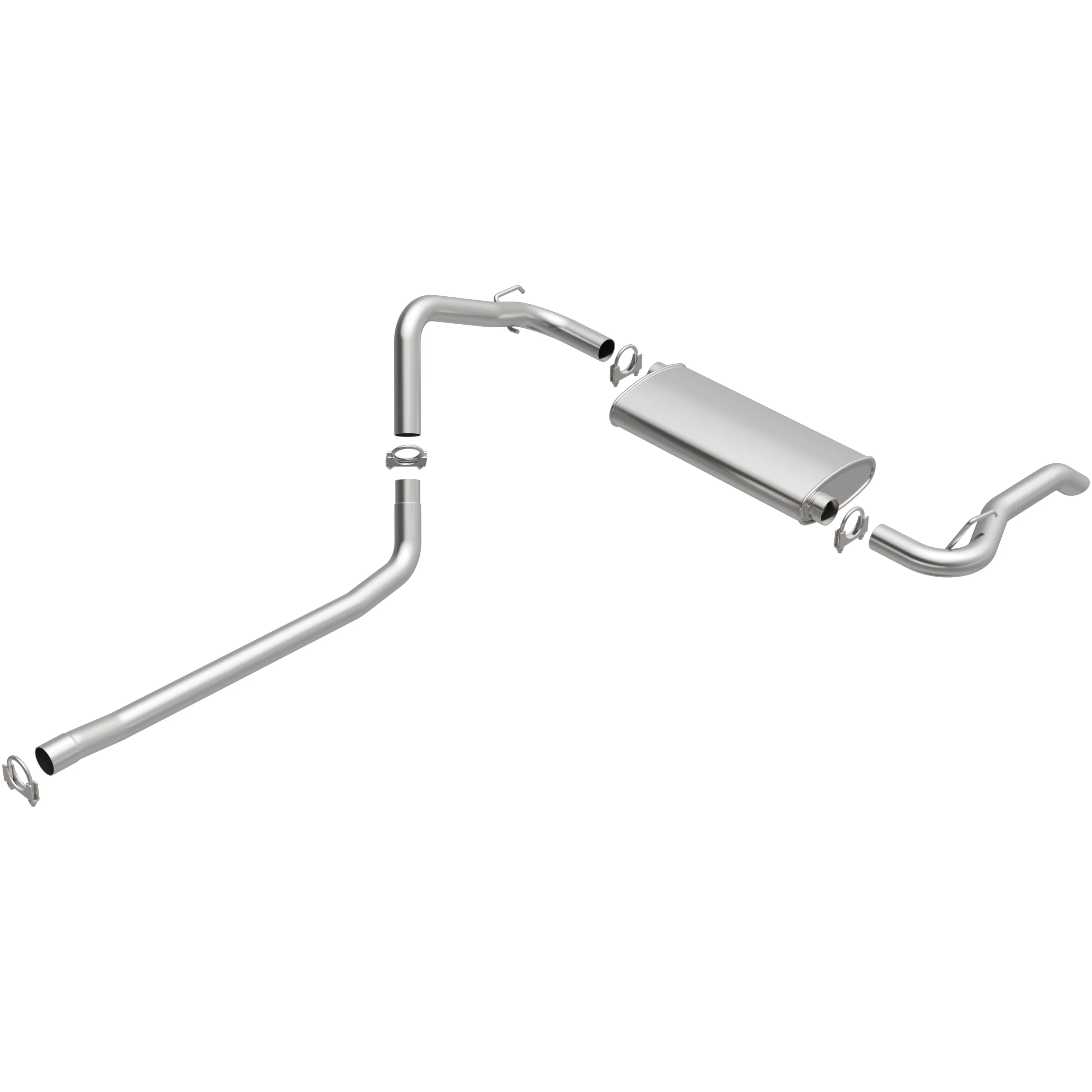 BRExhaust 1998-2002 Chevrolet Camaro 3.8L | 1998-2002 Pontiac Firebird 3.8L Direct-Fit Exhaust System Kit 106-0646 - Image 4