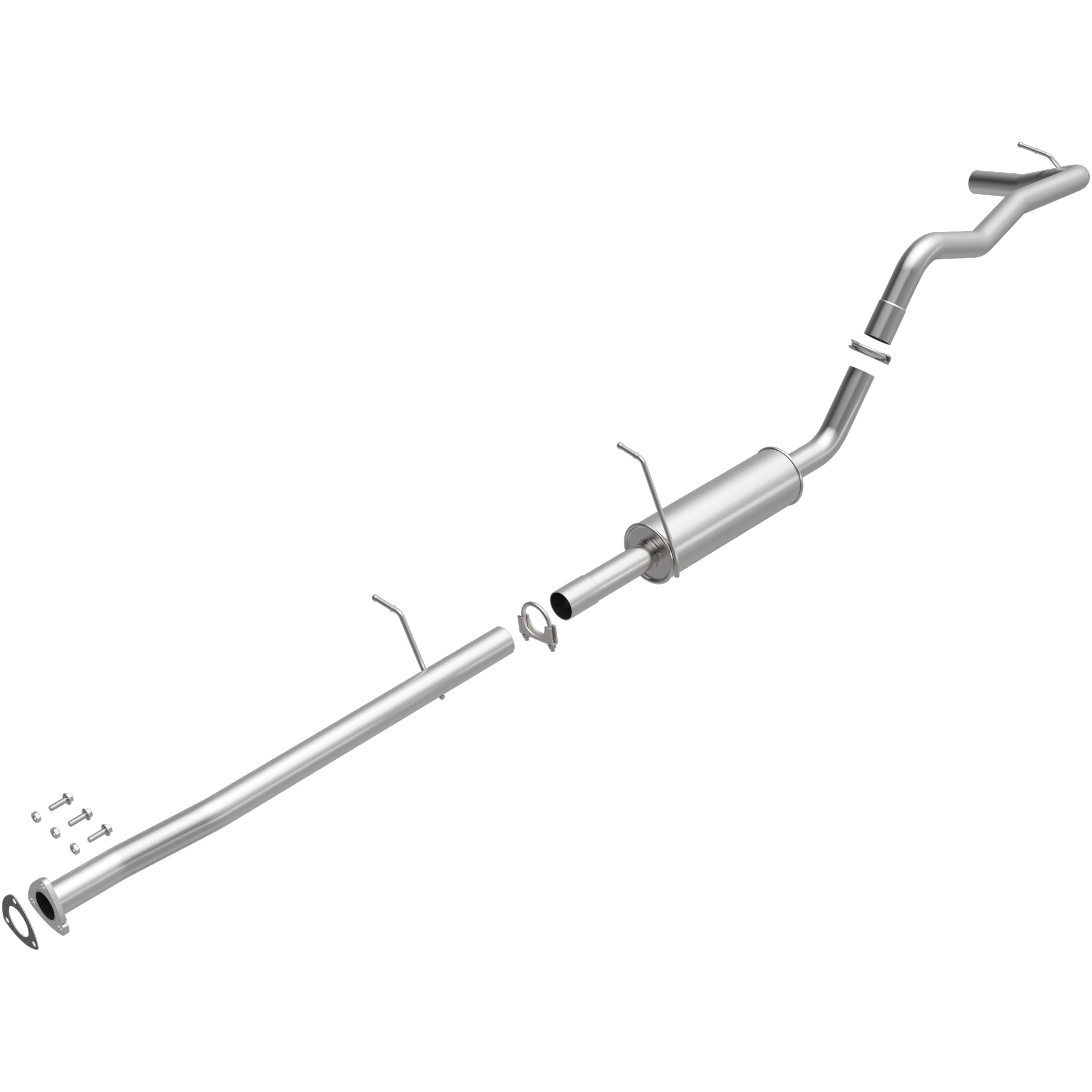 BRExhaust 2001-2003 Chevrolet S10 2.2L | 2001-2003 GMC Sonoma 2.2L Direct-Fit Exhaust System Kit 106-0650 - Image 4