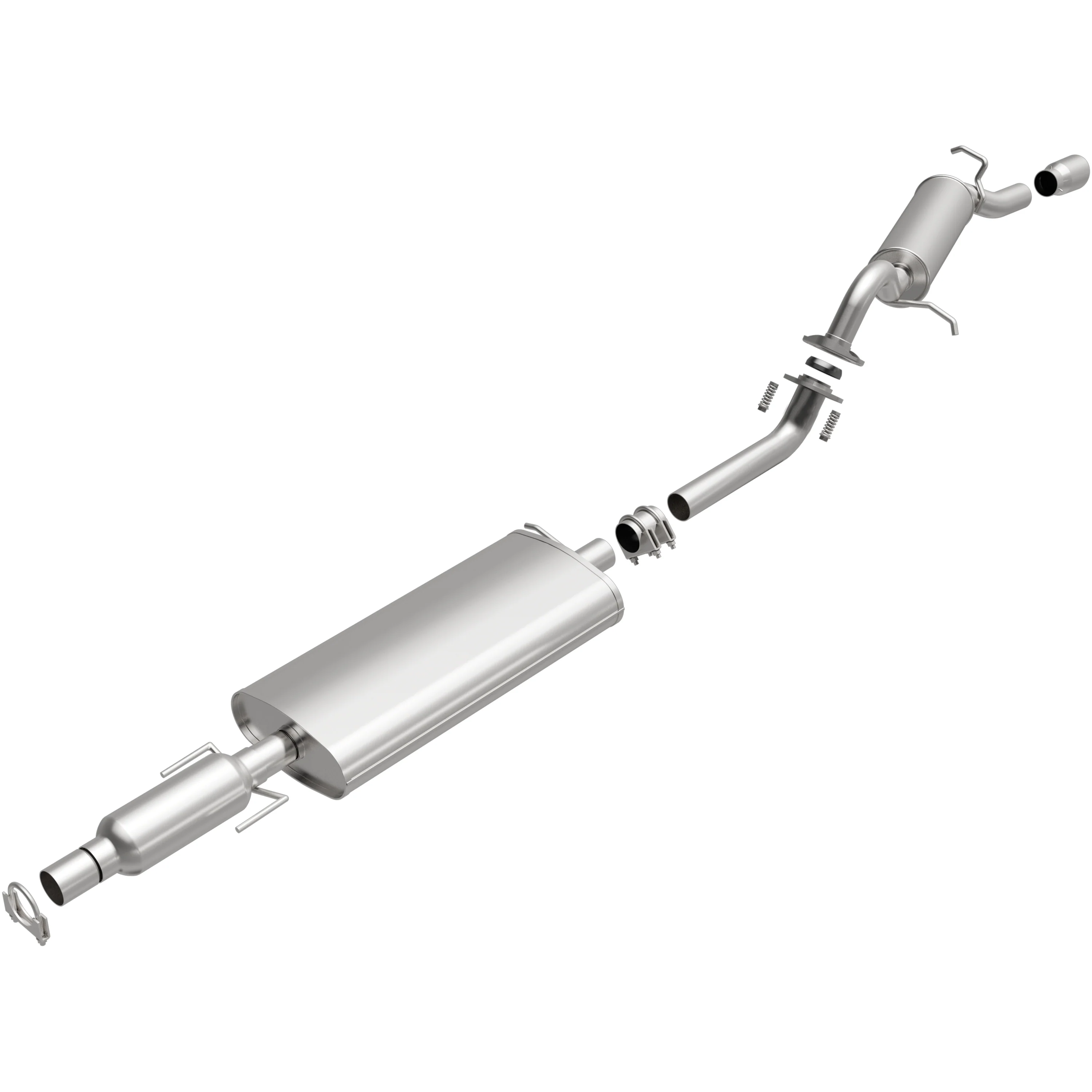 BRExhaust 2009-2010 Mercury Mariner 3.0L | 2009-2010 Mercury Mariner 2.5L Direct-Fit Exhaust System Kit 106-0662 - Image 4