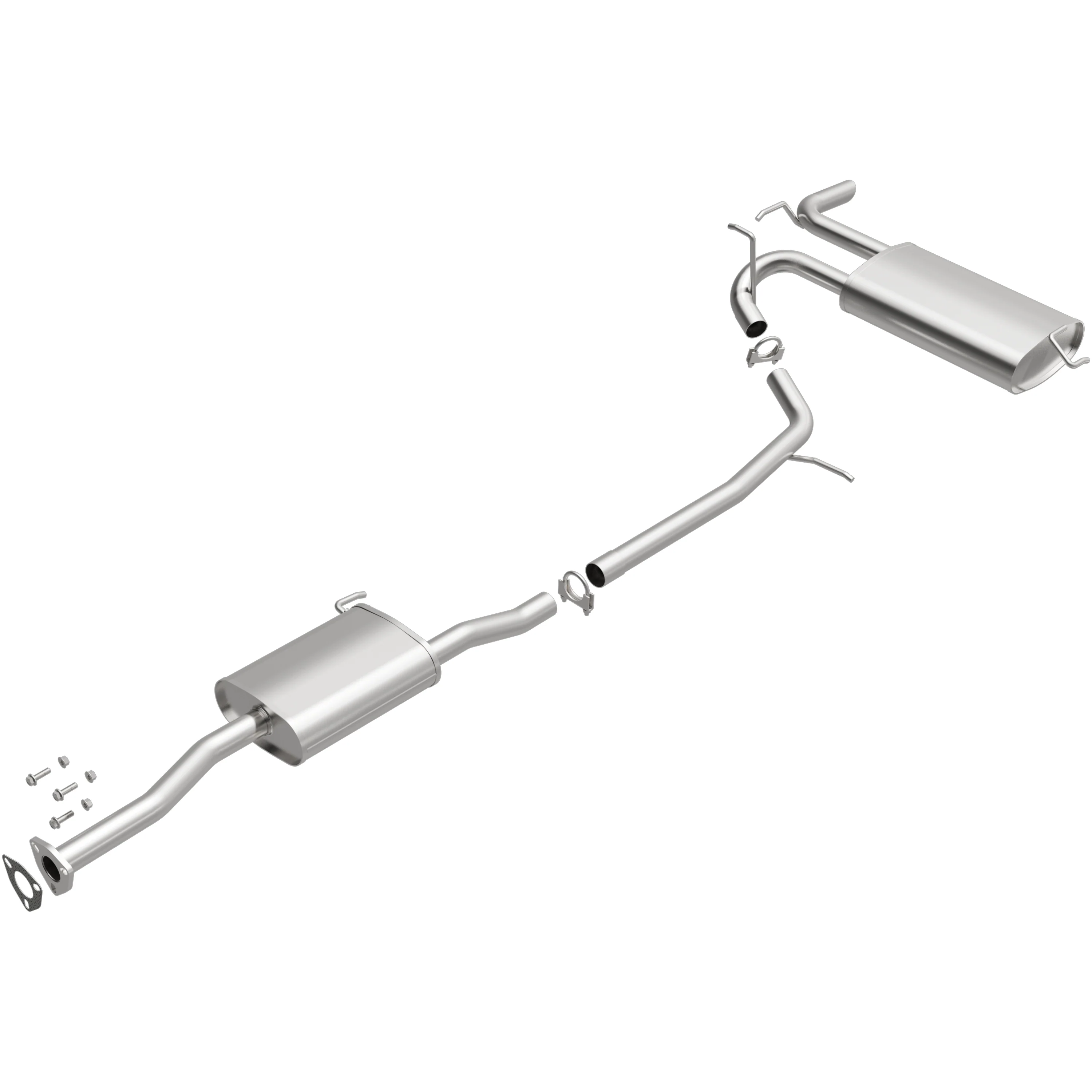 BRExhaust 2008-2010 Saturn Vue 2.4L Direct-Fit Exhaust System Kit 106-0666 - Image 2