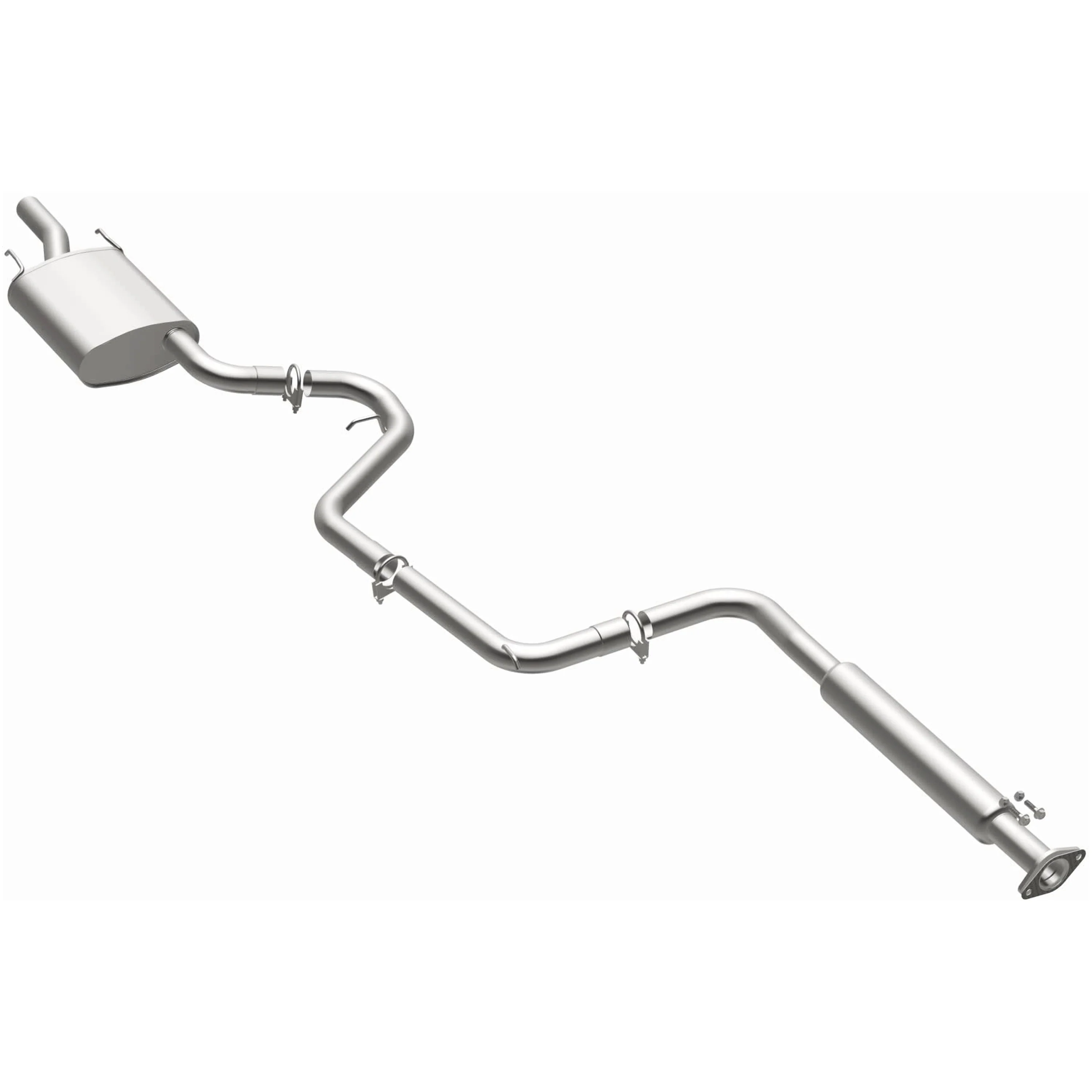 BRExhaust 1998-1999 Oldsmobile Intrigue 3.8L | 1999-2002 Oldsmobile Intrigue 3.5L Direct-Fit Exhaust System Kit 106-0667 - Image 2