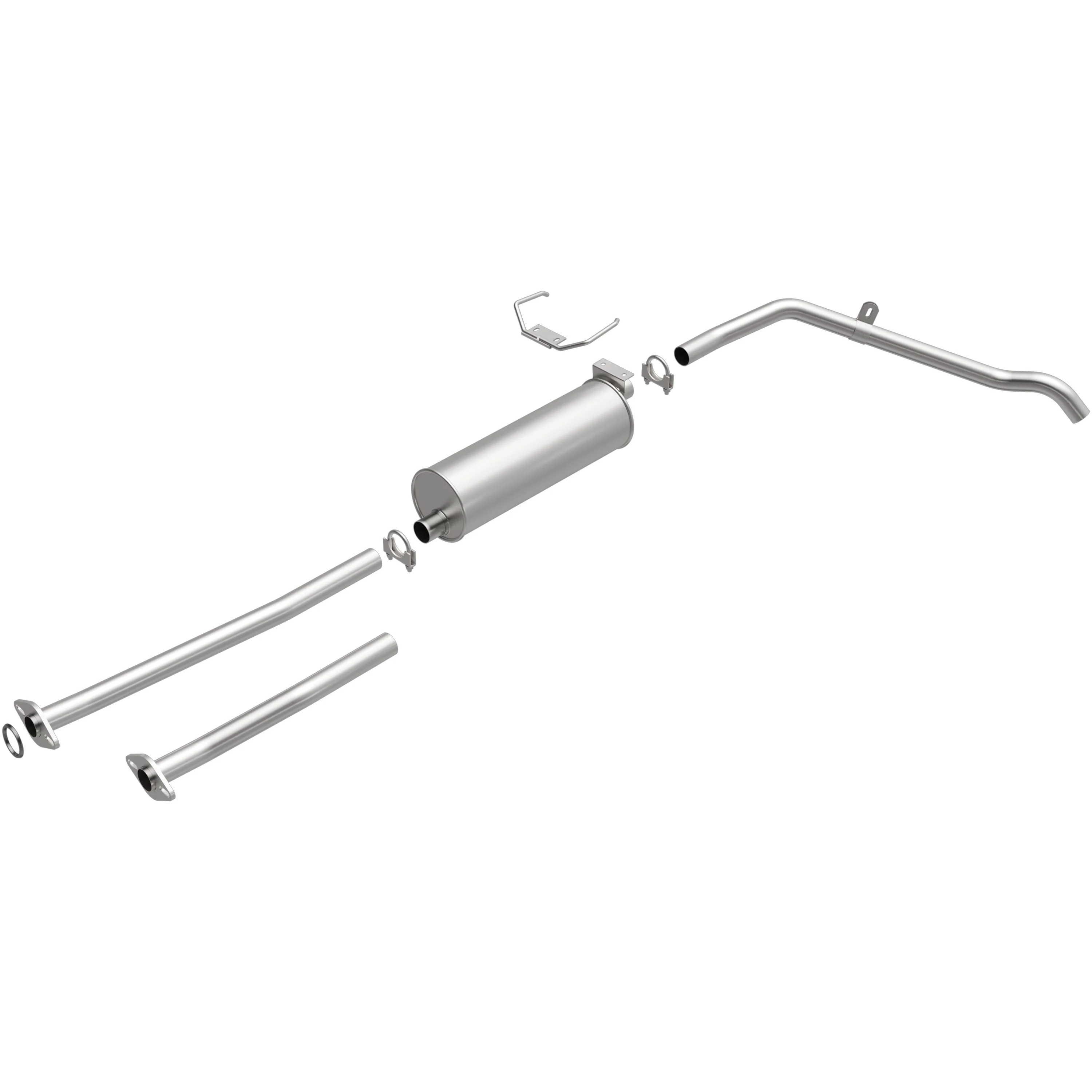 BRExhaust 1986-1988 Toyota Pickup 2.4L Direct-Fit Exhaust System Kit 106-0674 - Image 2