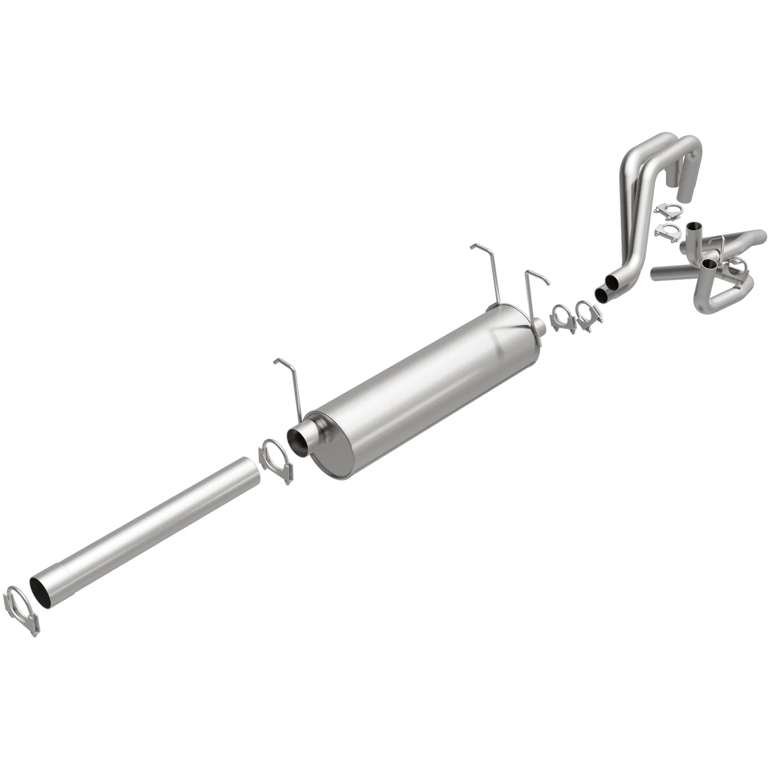BRExhaust Direct-Fit Exhaust System Kit 106-0684 - Image 2