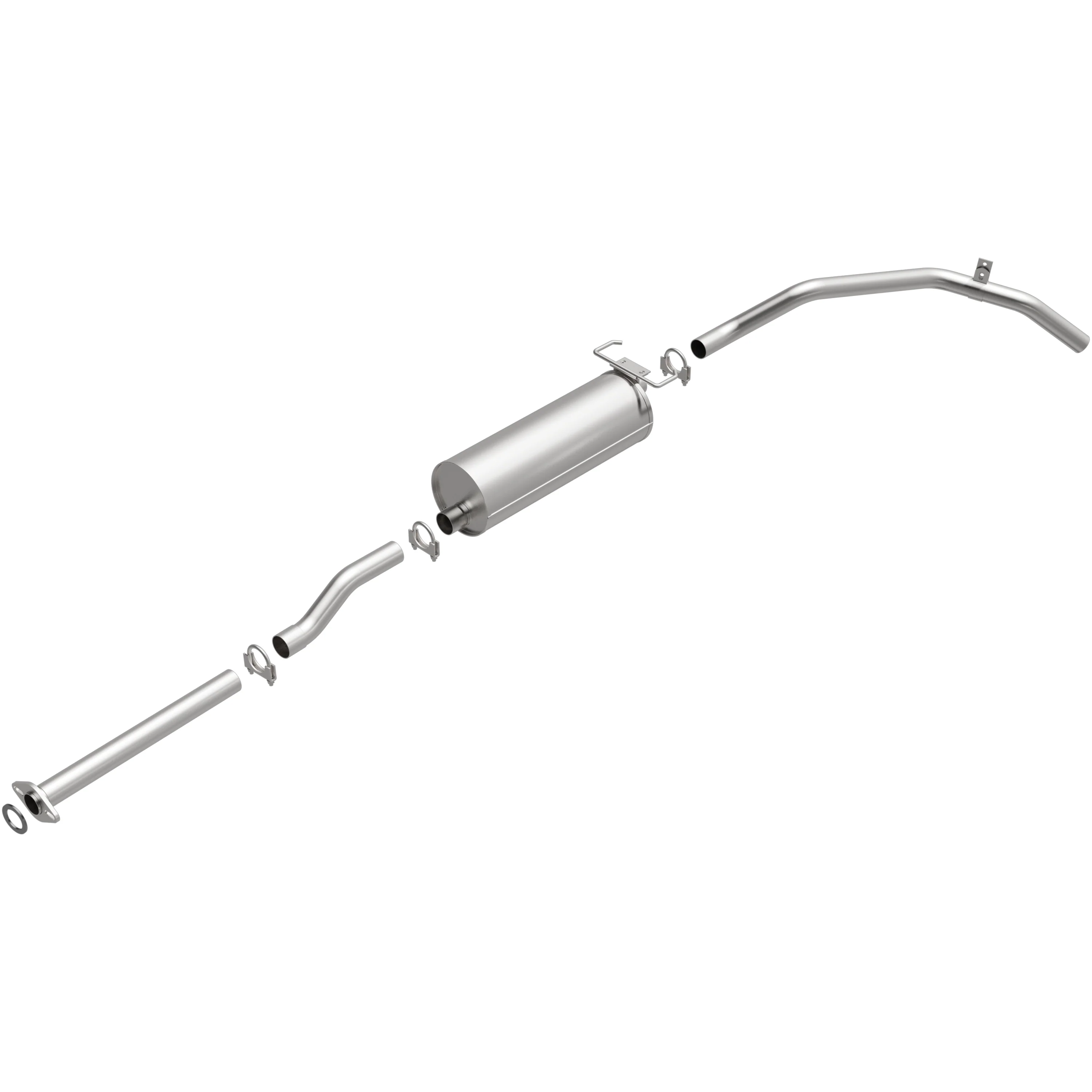 BRExhaust 1989-1995 Toyota Pickup 3.0L Direct-Fit Exhaust System Kit 106-0686 - Image 2