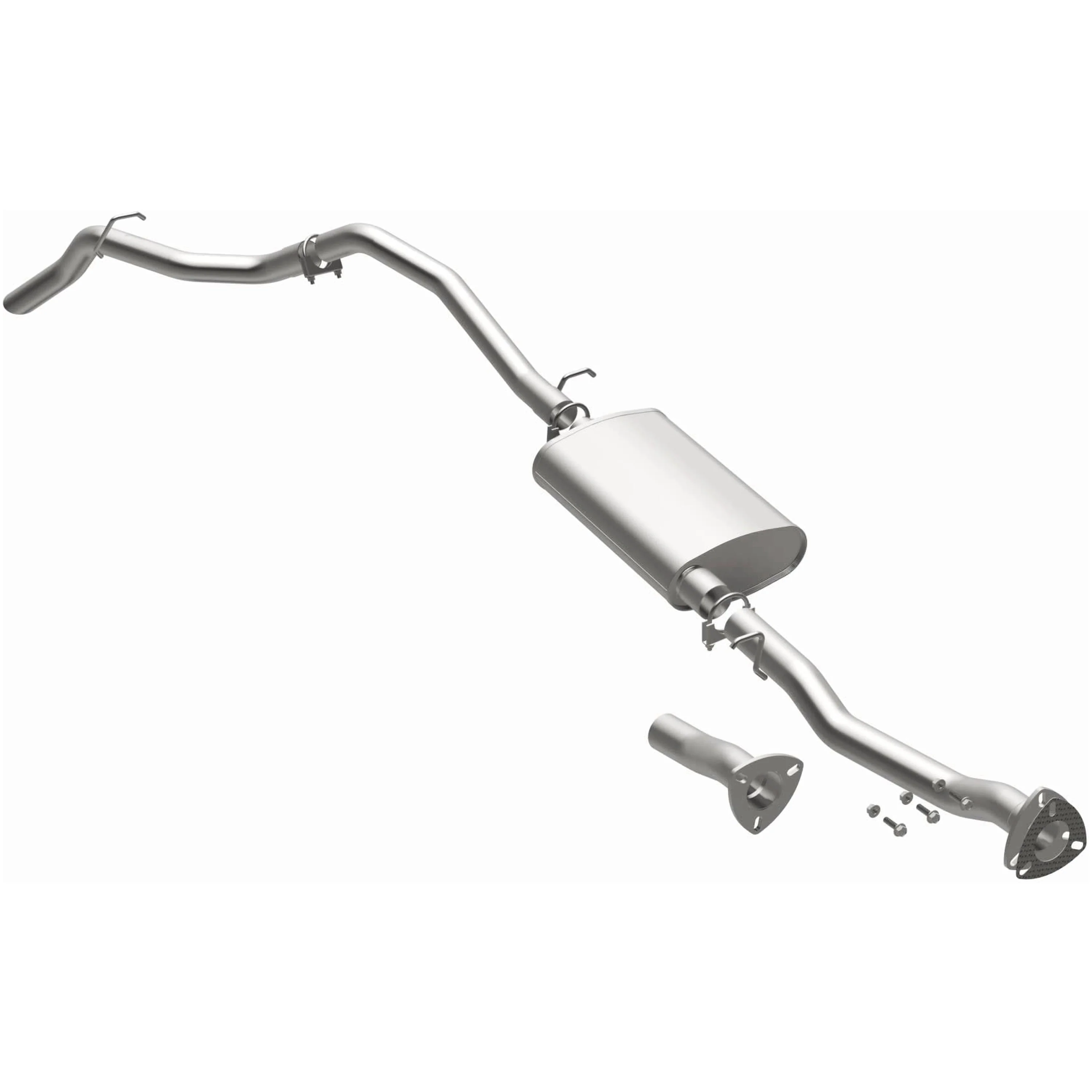 BRExhaust 1996-1999 Chevrolet S10 4.3L | 1996-1999 GMC Sonoma 4.3L Direct-Fit Exhaust System Kit 106-0688 - Image 2
