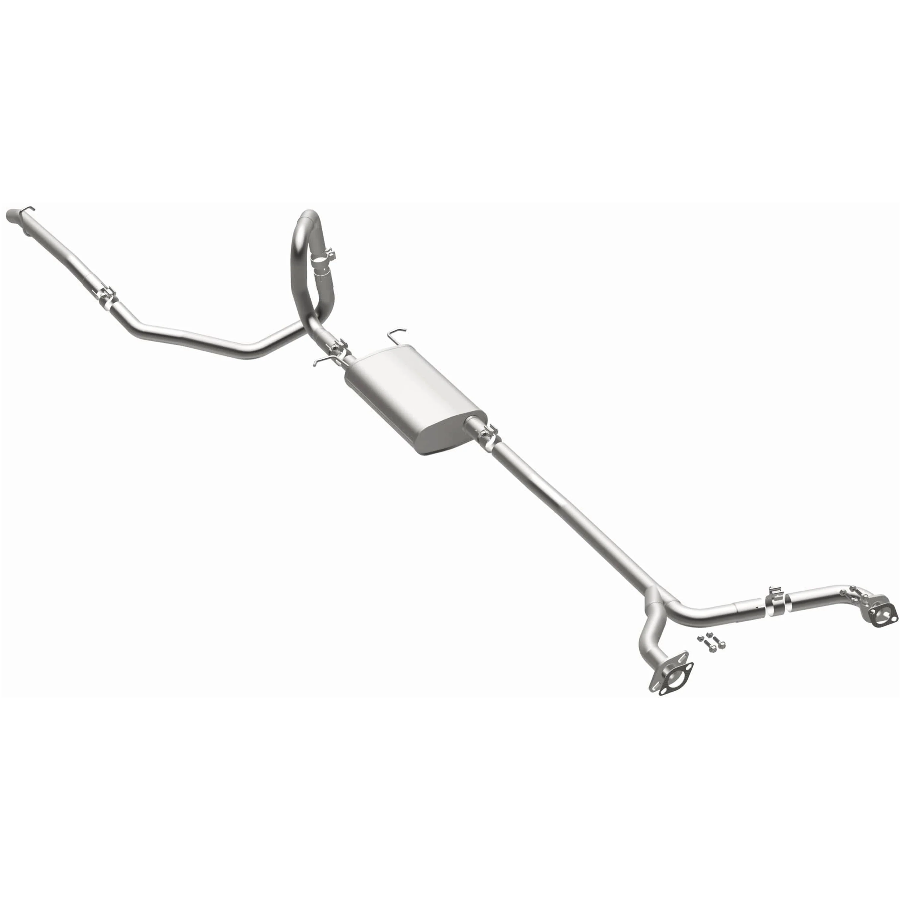 BRExhaust 1995-1997 Ford Crown Victoria 4.6L | 1995-1997 Mercury Grand Marquis 4.6L Direct-Fit Exhaust System Kit 106-0690 - Image 2