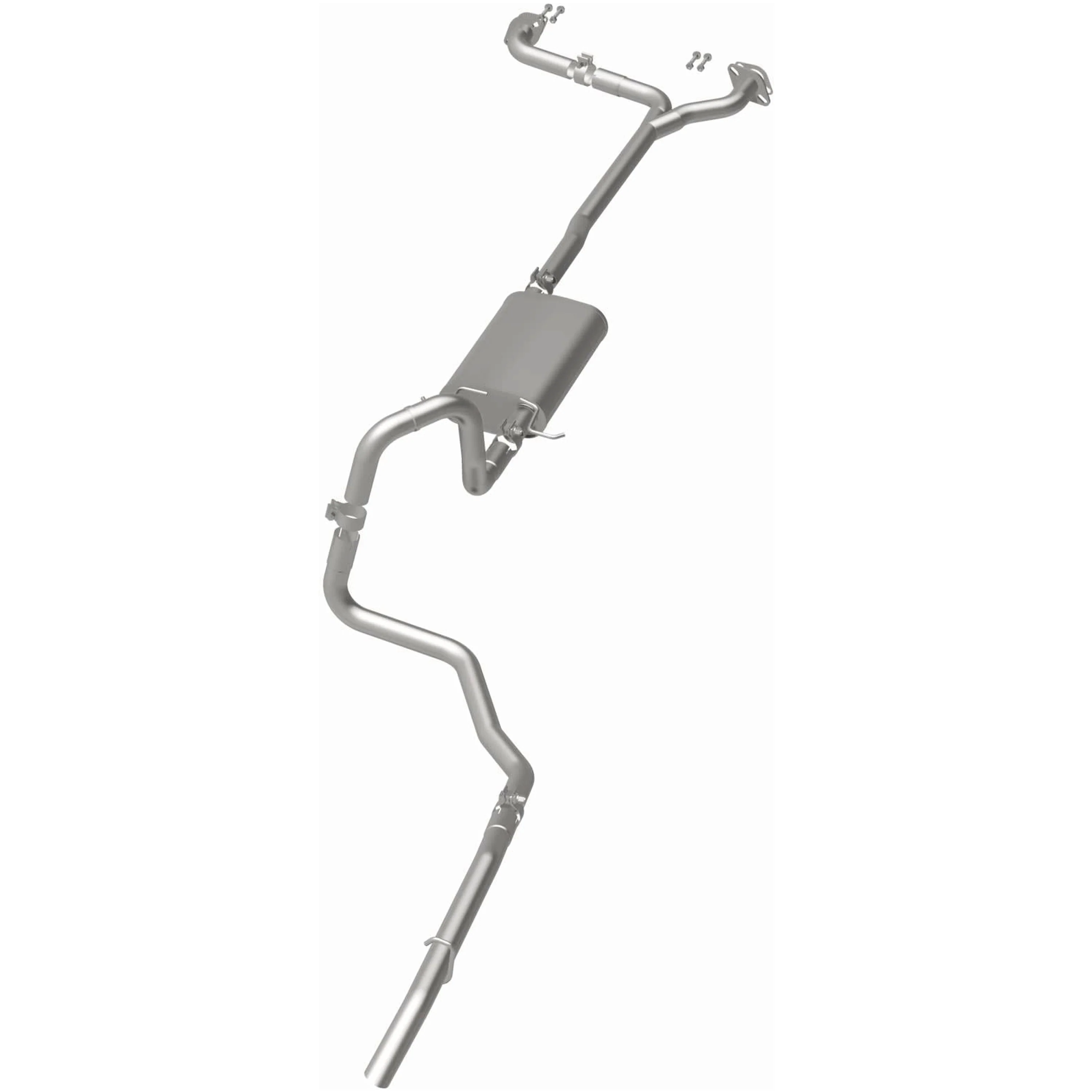 BRExhaust 1995-1997 Ford Crown Victoria 4.6L | 1995-1997 Mercury Grand Marquis 4.6L Direct-Fit Exhaust System Kit 106-0690 - Image 3