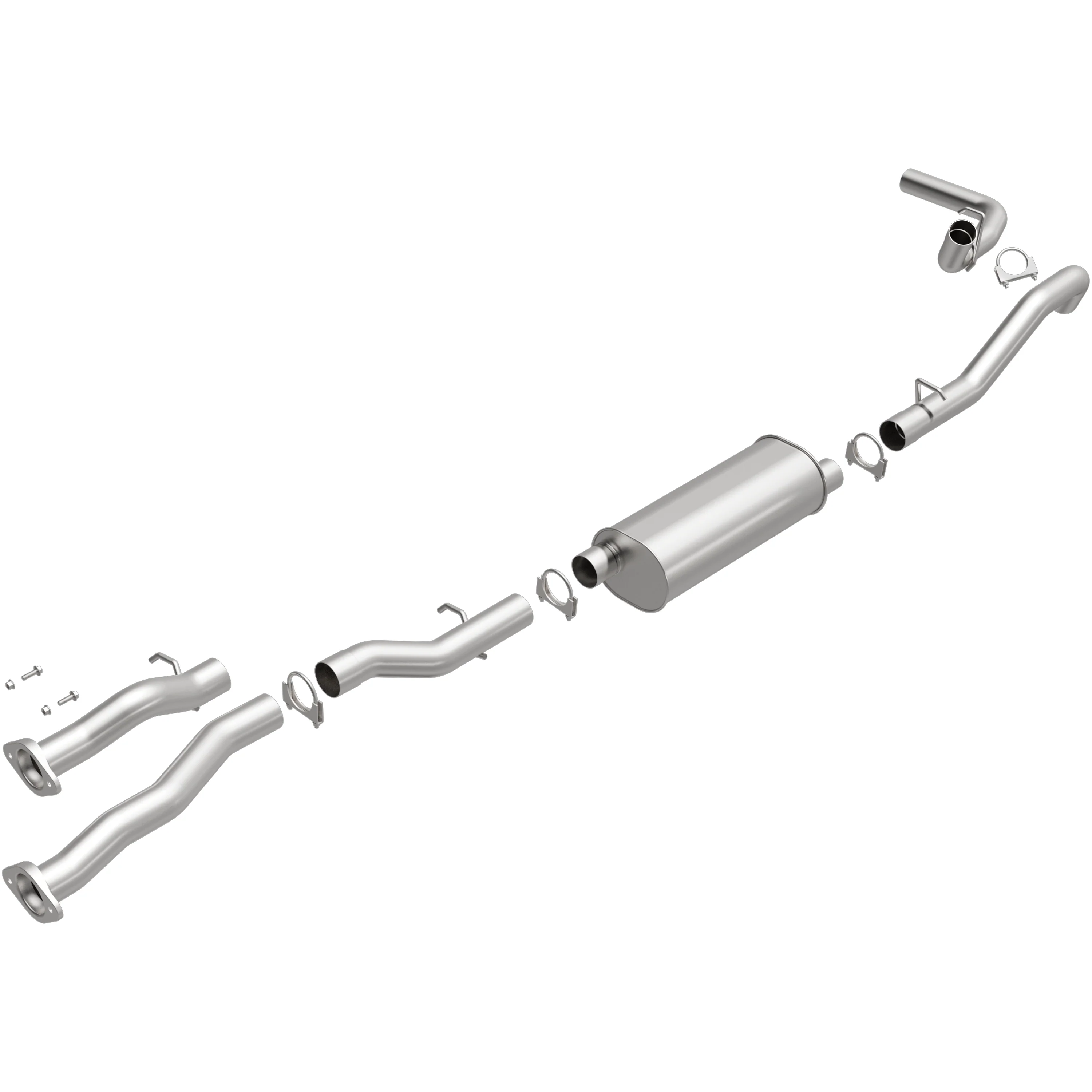 BRExhaust Direct-Fit Exhaust System Kit 106-0710 - Image 2