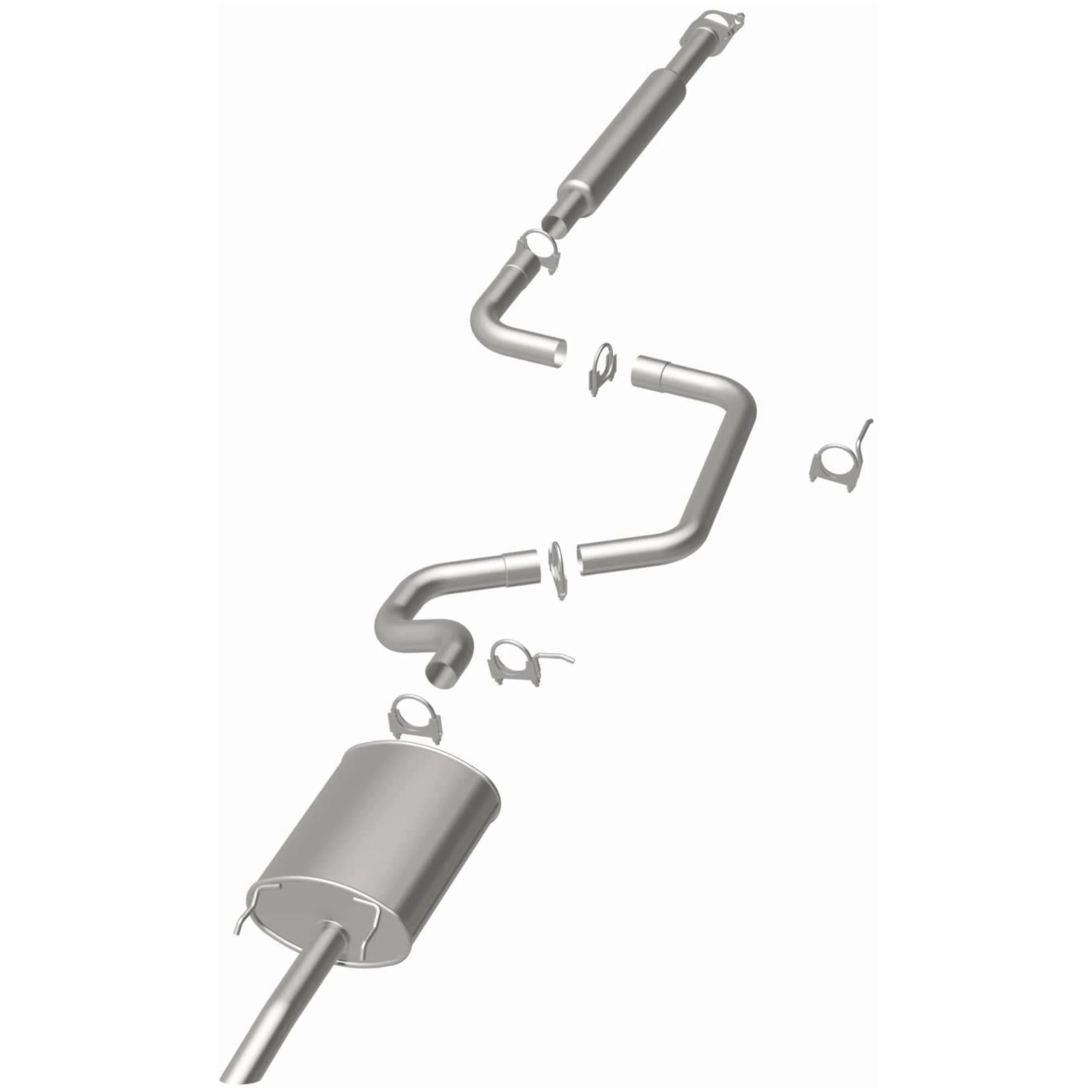 BRExhaust Direct-Fit Exhaust System Kit 106-0718 - Image 3