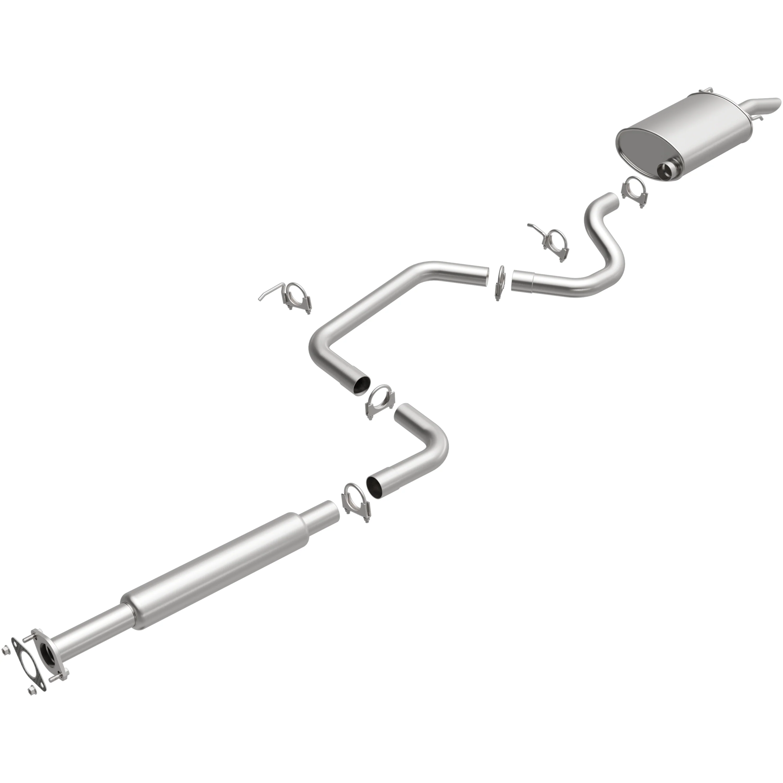 BRExhaust Direct-Fit Exhaust System Kit 106-0718 - Image 4