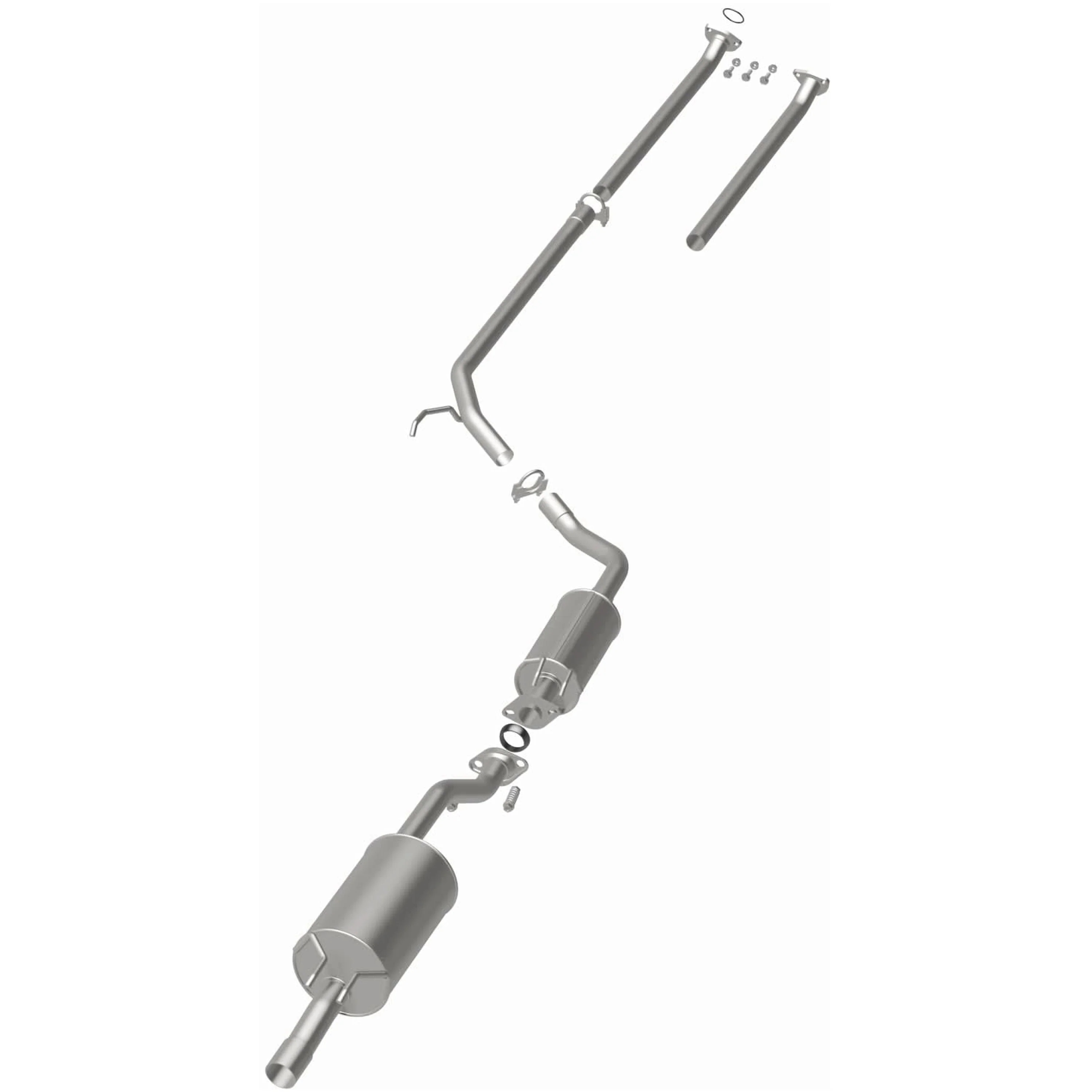 BRExhaust 2006-2011 Honda Civic 1.8L Direct-Fit Exhaust System Kit 106-0719 - Image 3