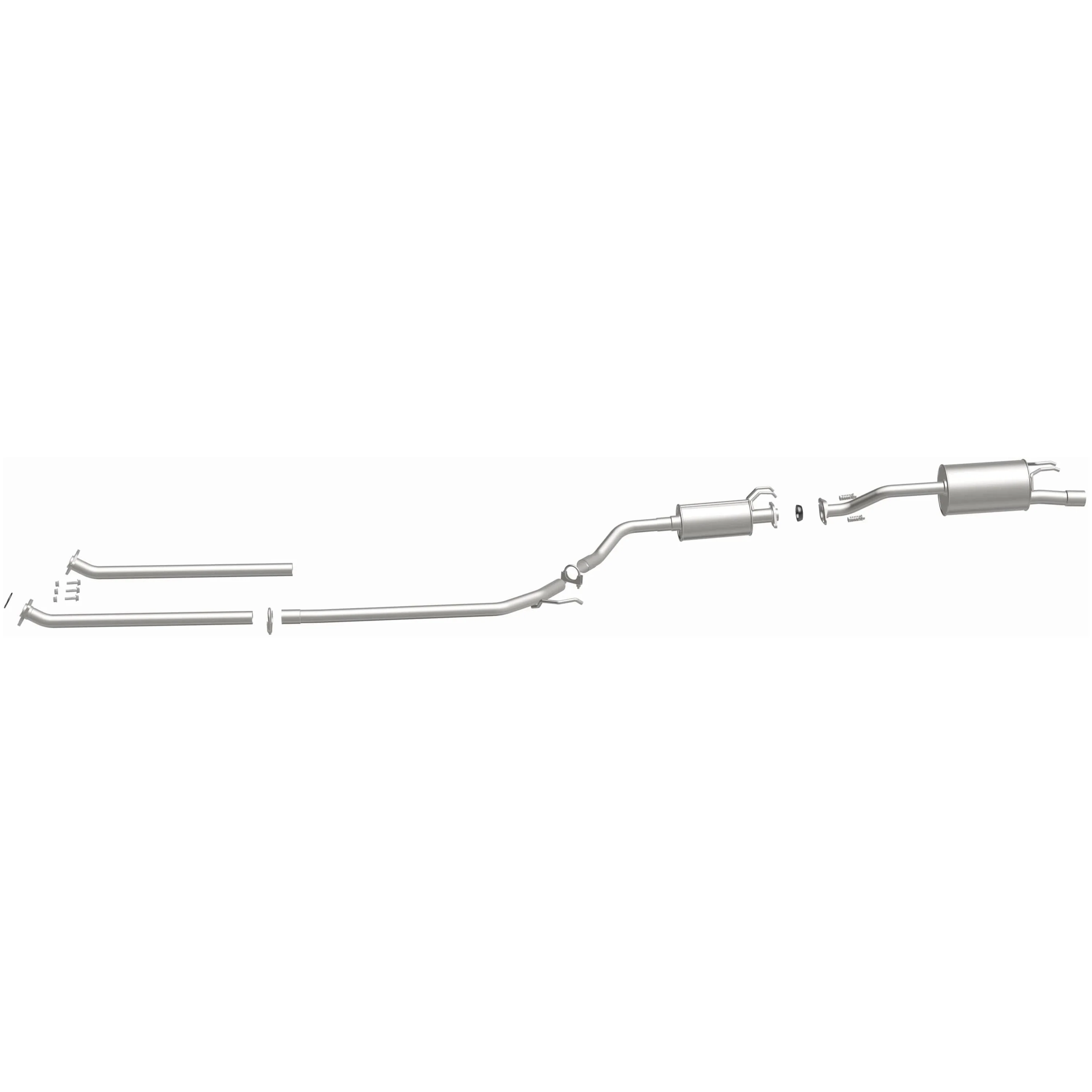BRExhaust 2006-2011 Honda Civic 1.8L Direct-Fit Exhaust System Kit 106-0719 - Image 5