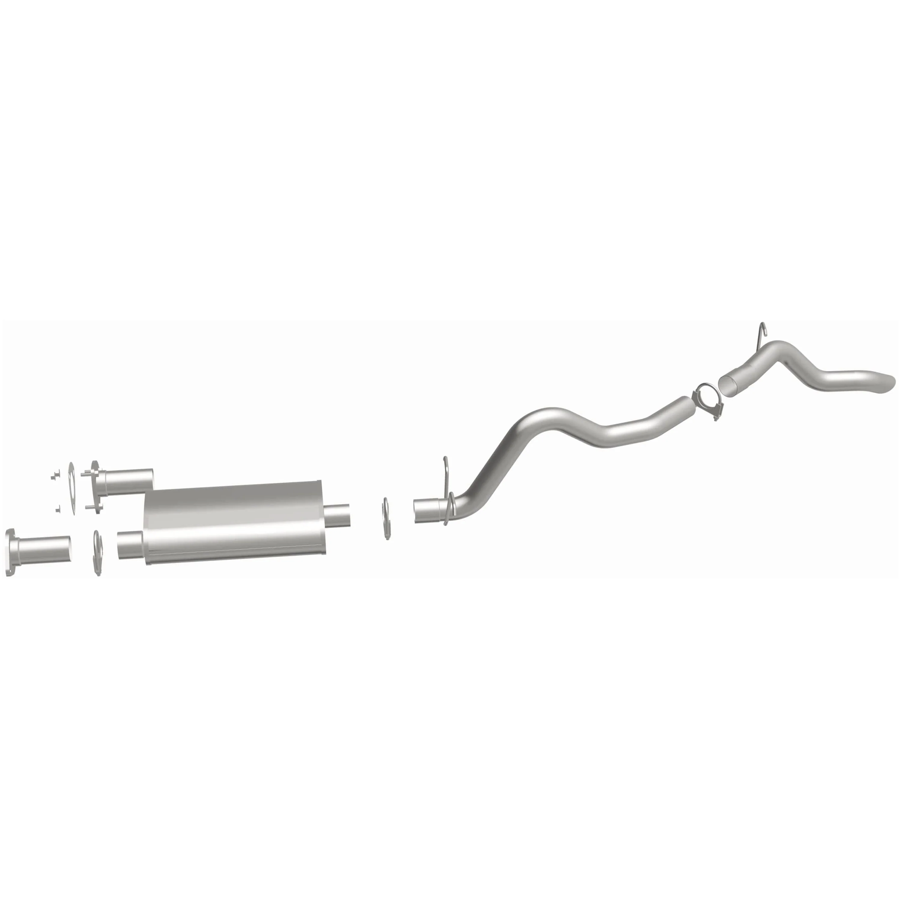 BRExhaust 1996-2005 Chevrolet Blazer 4.3L | 1996-2002 GMC Jimmy 4.3L Direct-Fit Exhaust System Kit 106-0720 - Image 5