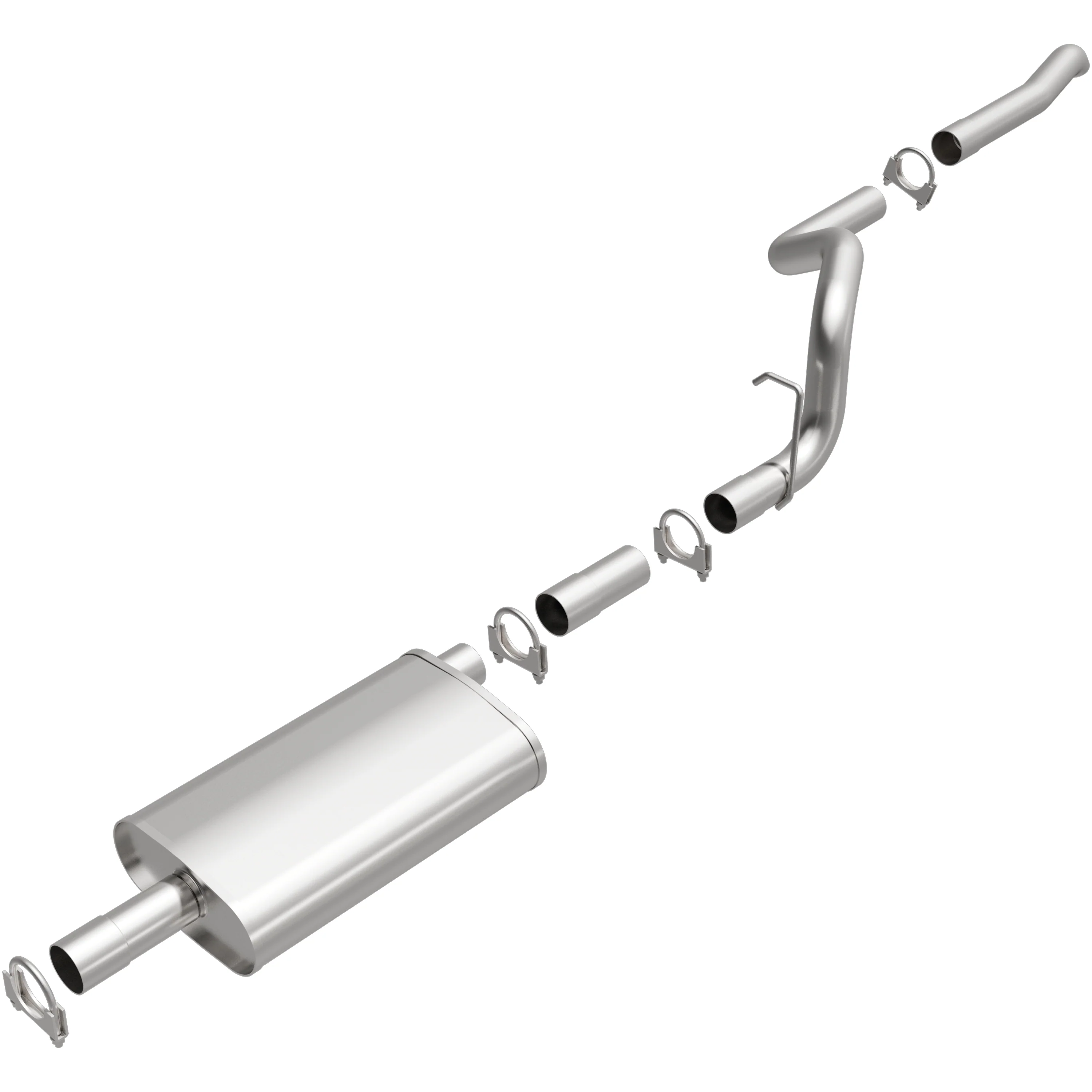 BRExhaust Direct-Fit Exhaust System Kit 106-0721 - Image 2