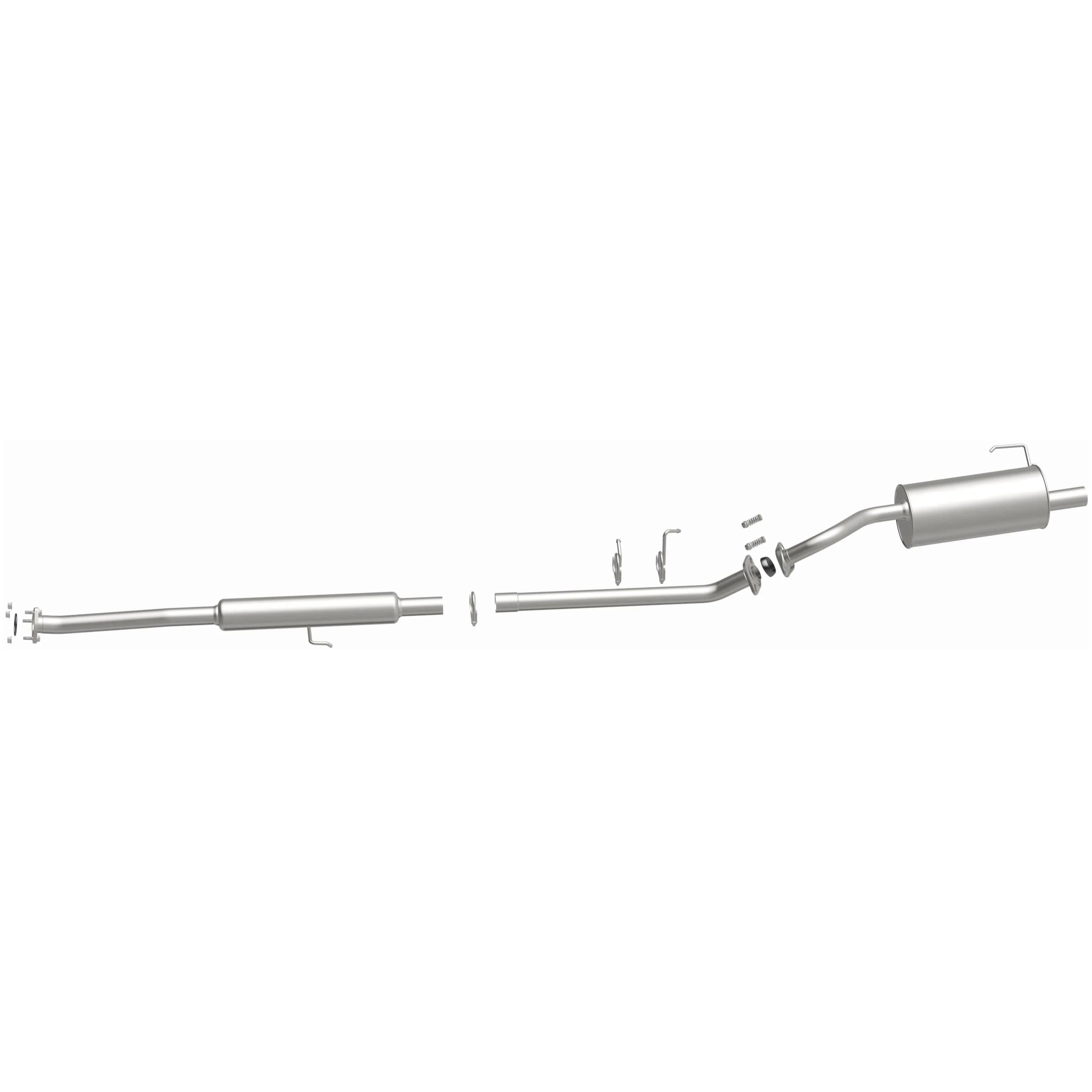 BRExhaust 2002-2006 Honda CR-V 2.4L Direct-Fit Exhaust System Kit 106-0722 - Image 5