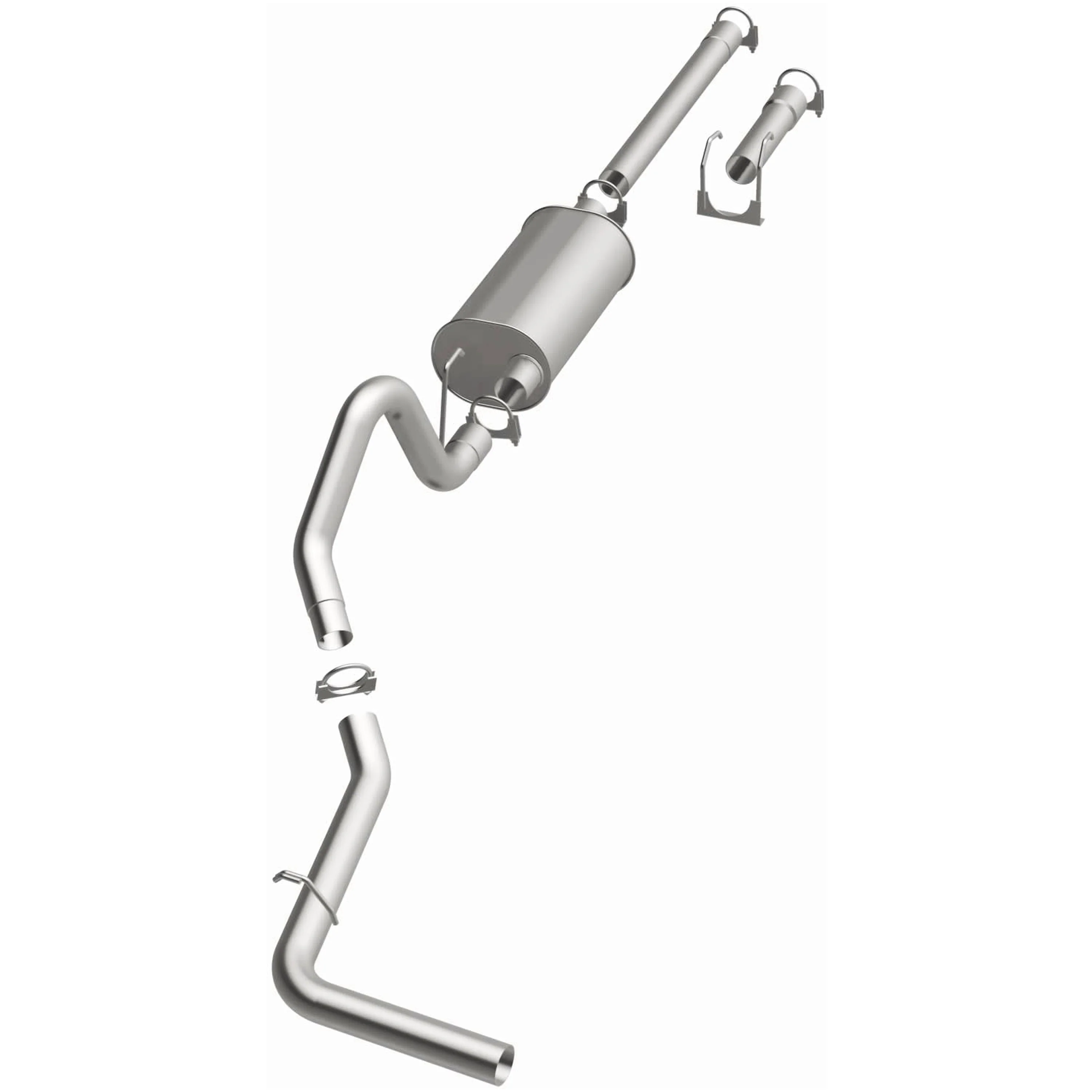 BRExhaust 1992-1996 Dodge Dakota 5.2L | 1992-1996 Dodge Dakota 3.9L Direct-Fit Exhaust System Kit 106-0732 - Image 3