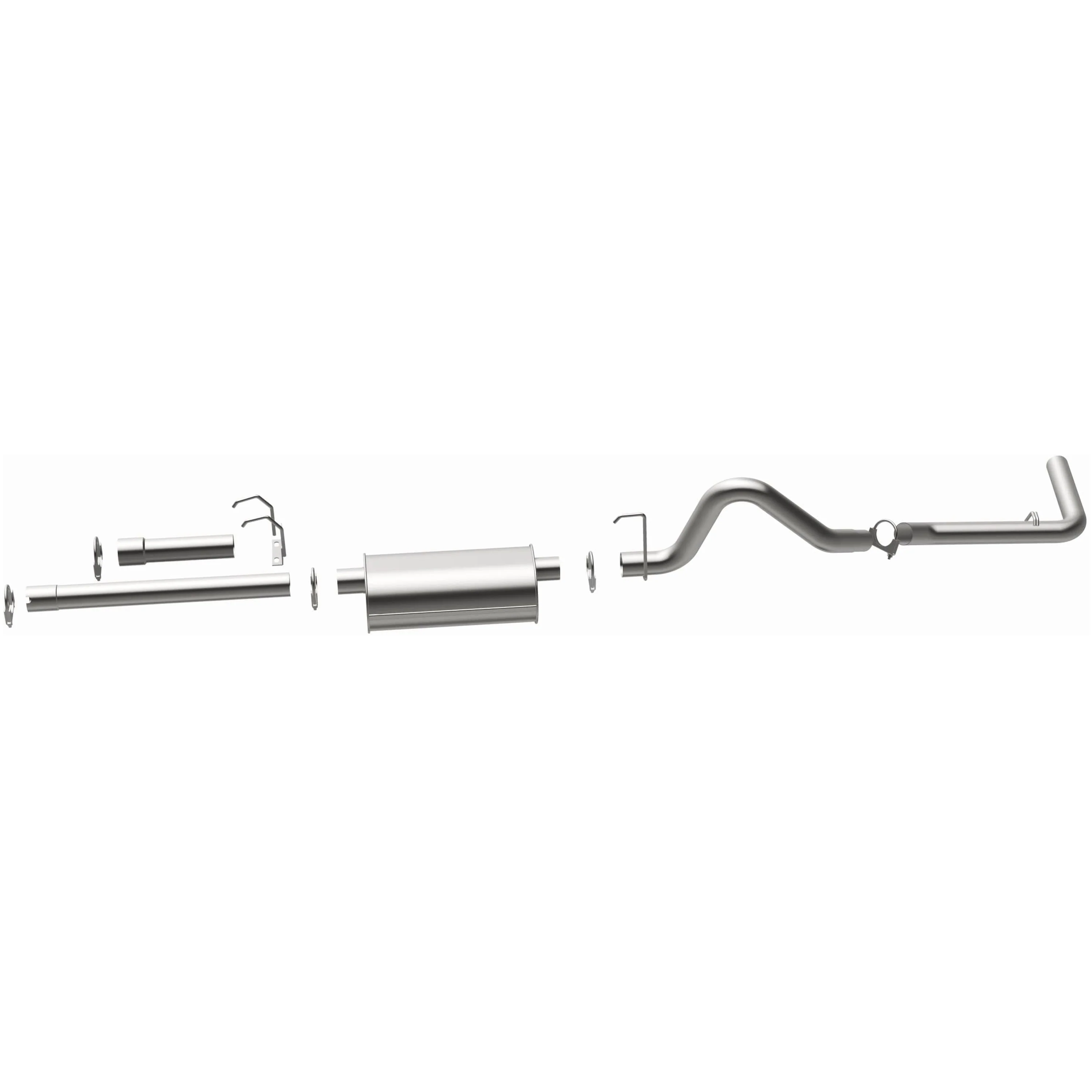 BRExhaust 1992-1996 Dodge Dakota 5.2L | 1992-1996 Dodge Dakota 3.9L Direct-Fit Exhaust System Kit 106-0732 - Image 5