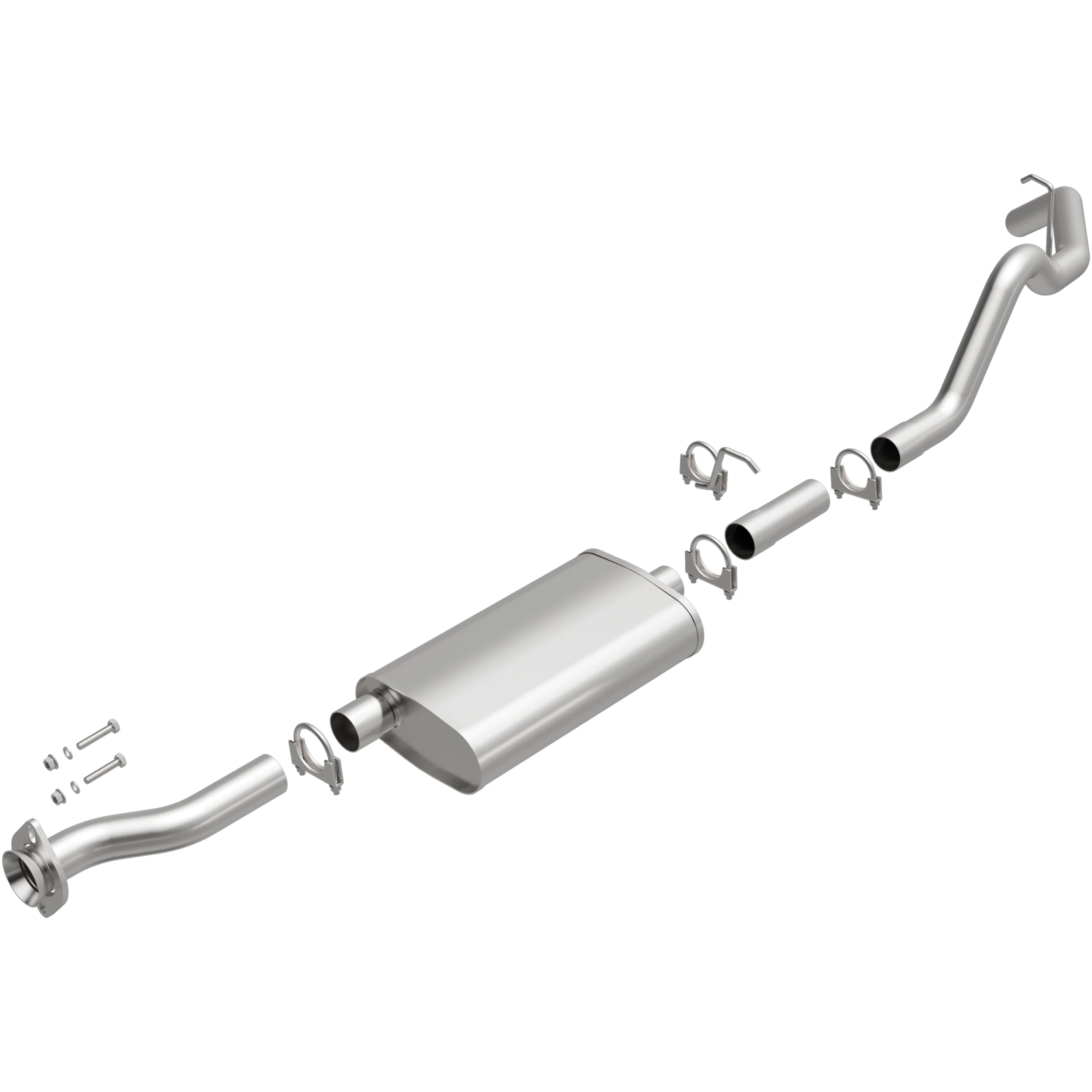 BRExhaust Direct-Fit Exhaust System Kit 106-0734 - Image 2