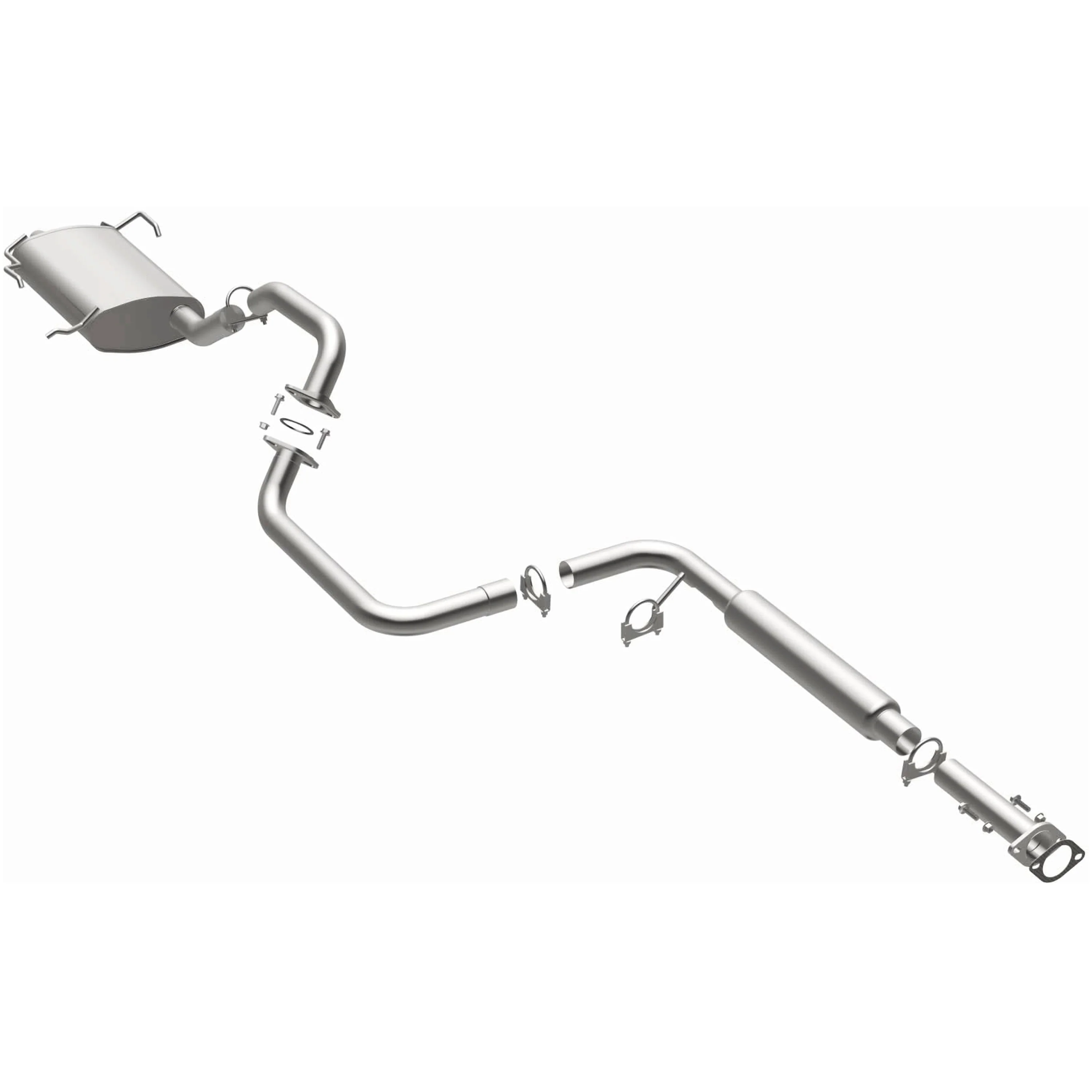BRExhaust Direct-Fit Exhaust System Kit 106-0735 - Image 2